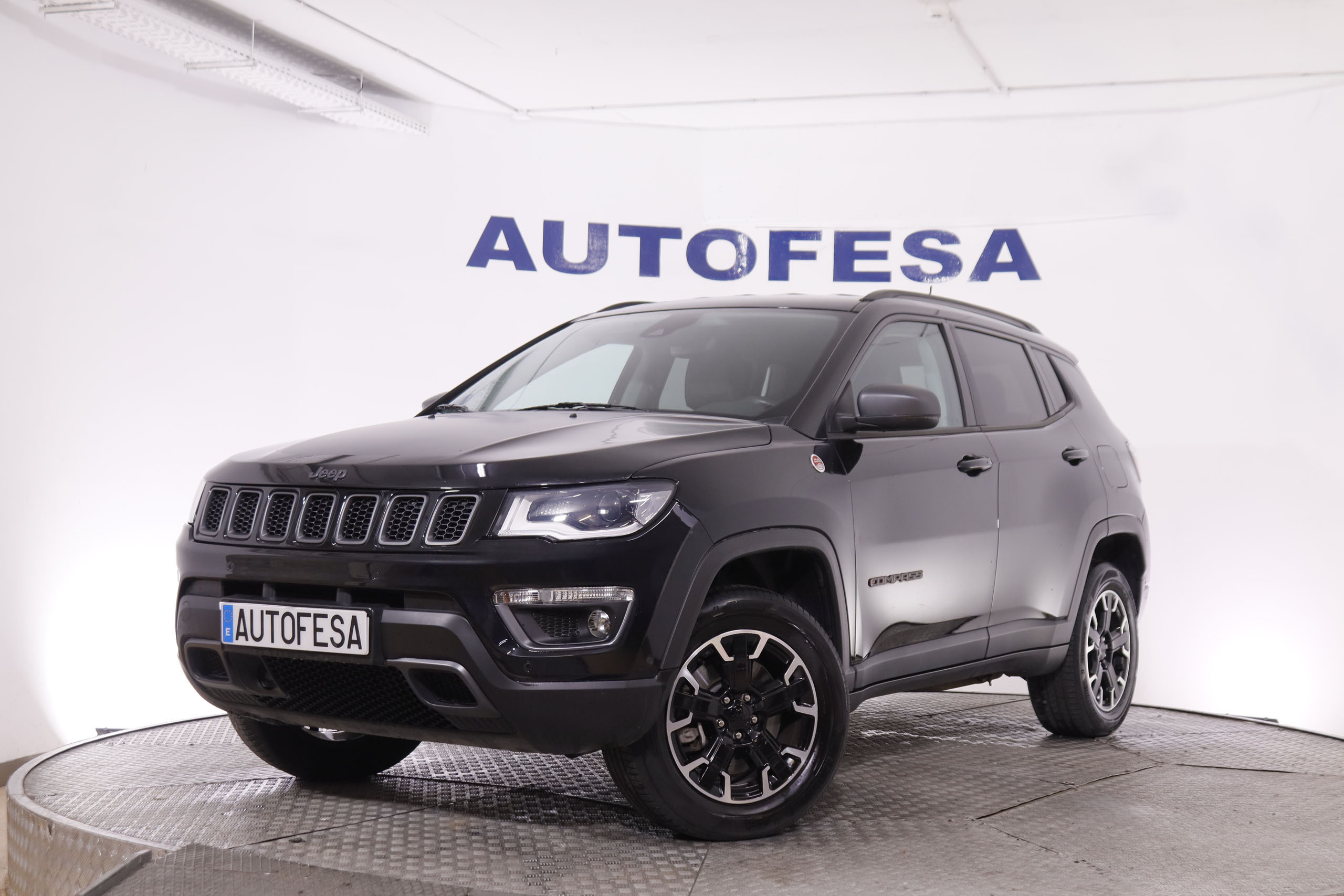 Jeep Compass 1.3 PHEV TRAILHAWK AUTO AWD 240CV 5P # IVA DEDUCIBLE, CUERO, NAVY, PARKTRONIC foto 1