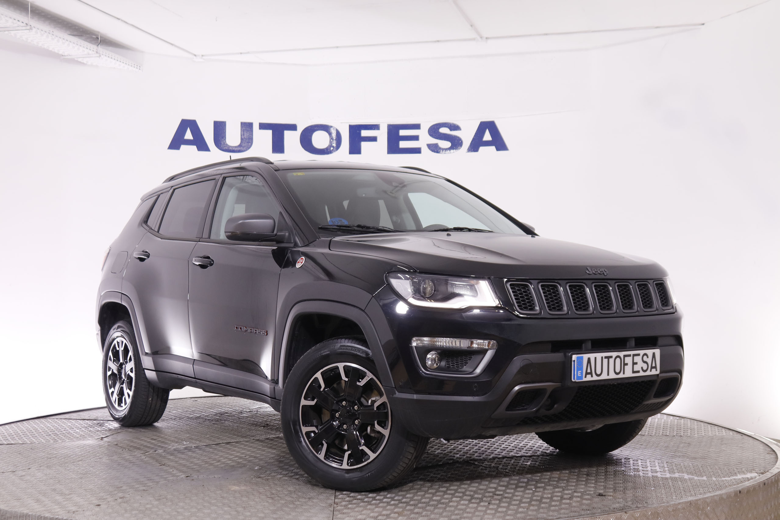 Jeep Compass 1.3 PHEV TRAILHAWK AUTO AWD 240CV 5P # IVA DEDUCIBLE, CUERO, NAVY, PARKTRONIC foto 3