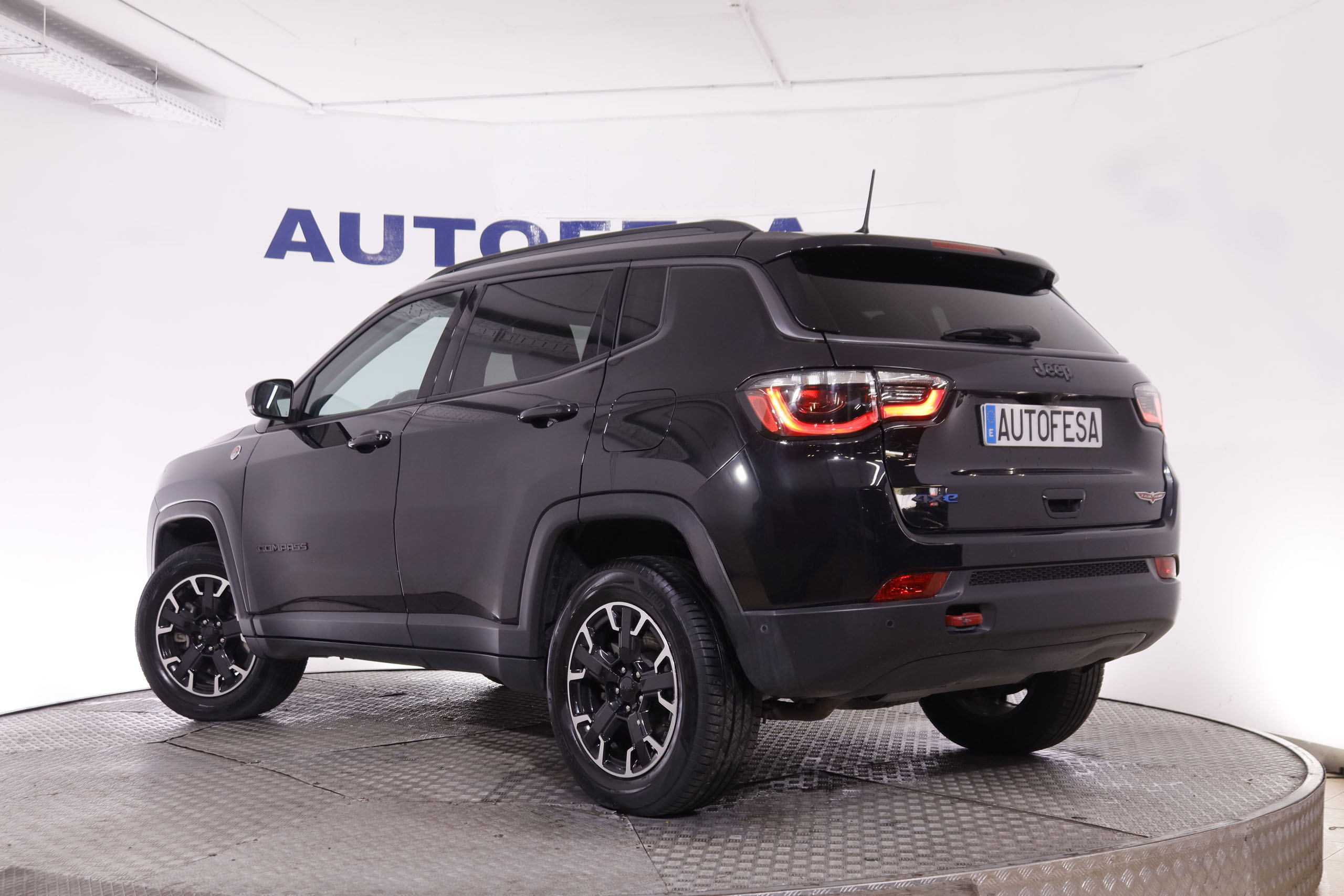 Jeep Compass 1.3 PHEV TRAILHAWK AUTO AWD 240CV 5P # IVA DEDUCIBLE, CUERO, NAVY, PARKTRONIC foto 7
