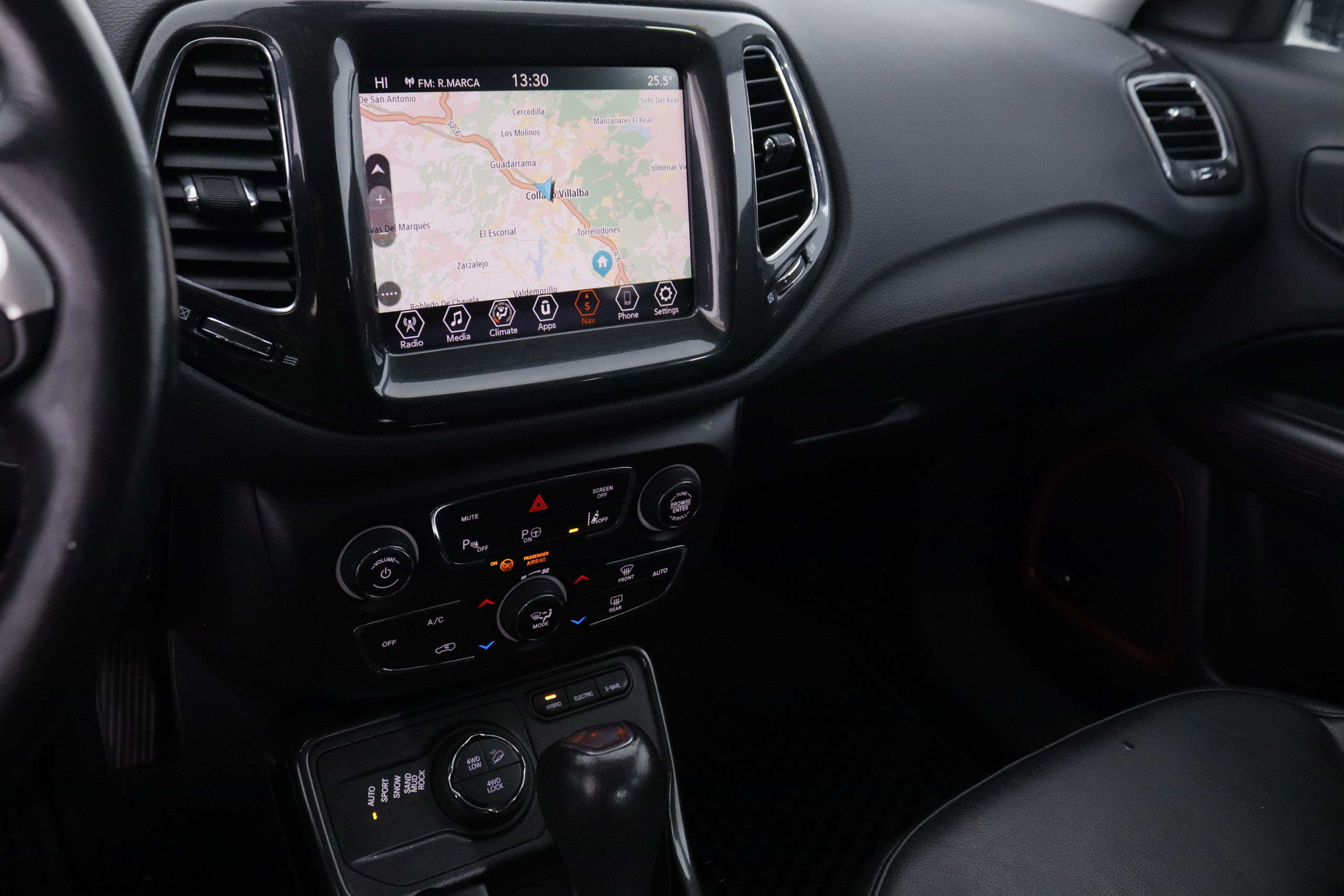 Jeep Compass 1.3 PHEV TRAILHAWK AUTO AWD 240CV 5P # IVA DEDUCIBLE, CUERO, NAVY, PARKTRONIC foto 18