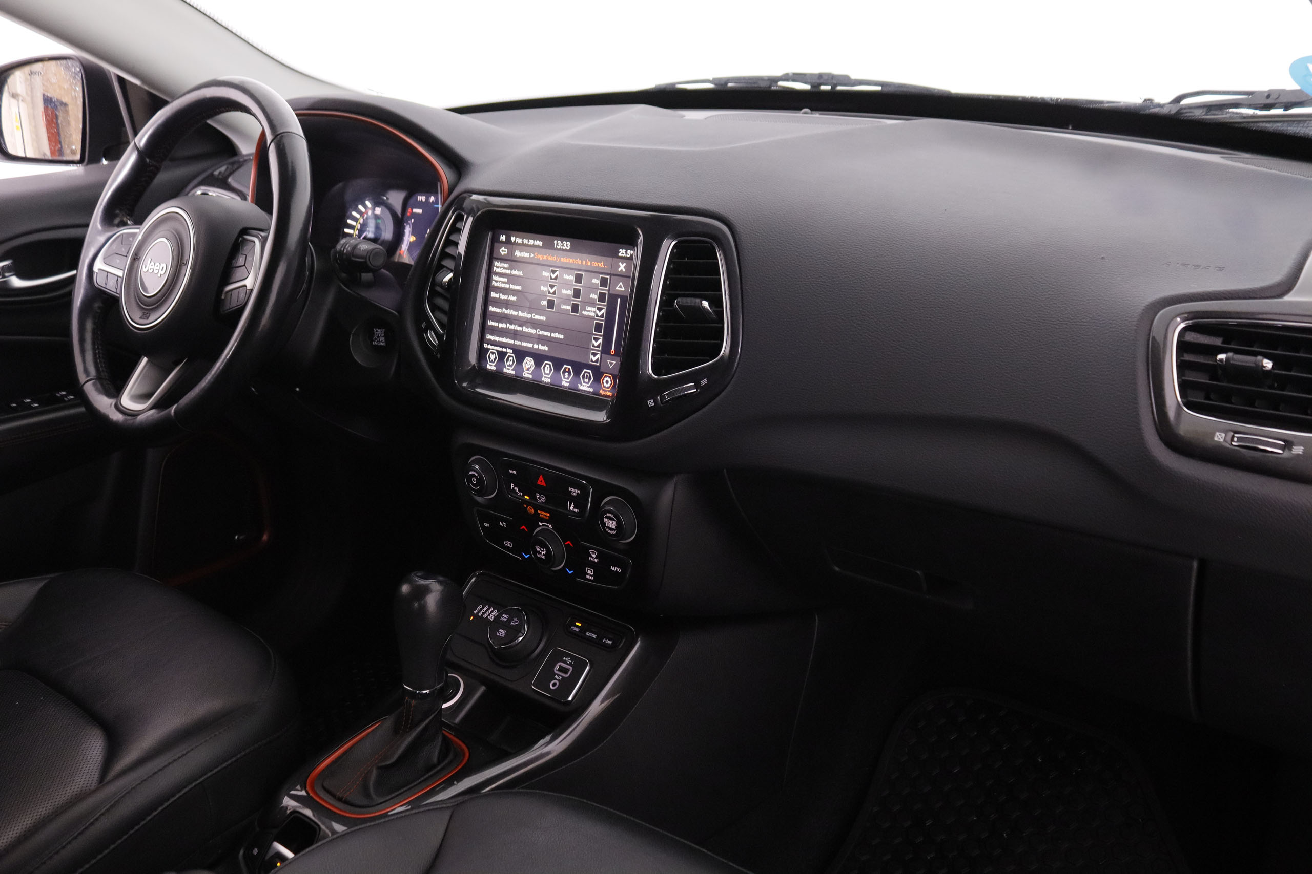 Jeep Compass 1.3 PHEV TRAILHAWK AUTO AWD 240CV 5P # IVA DEDUCIBLE, CUERO, NAVY, PARKTRONIC foto 15