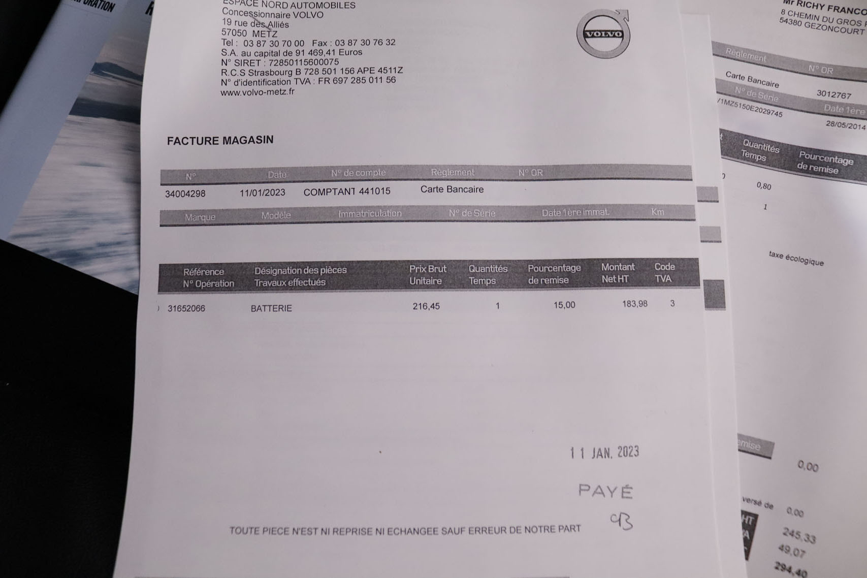 Volvo V40 2.0 D3 CROSS COUNTRY SUMMUM AUTO 150CV 5P # CUERO, NAVY, PARKTRONIC foto 32