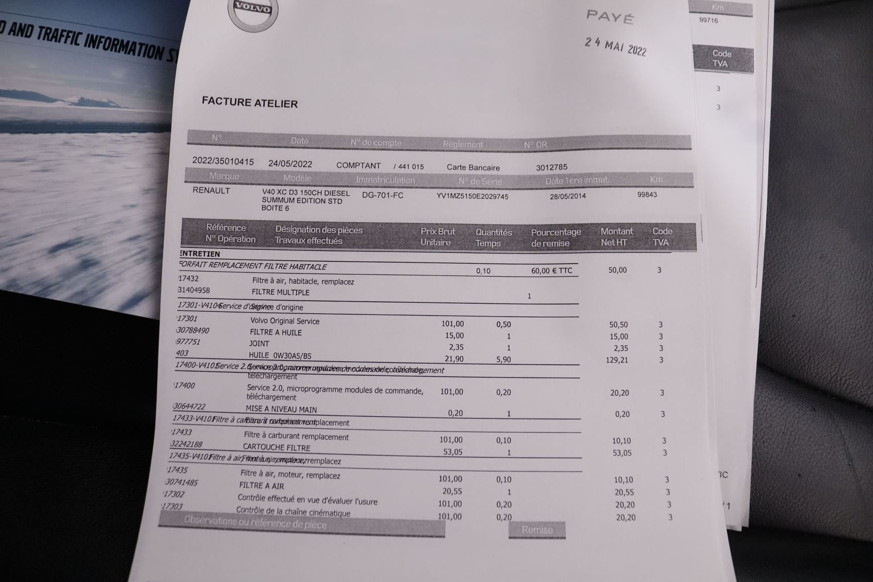 Volvo V40 2.0 D3 CROSS COUNTRY SUMMUM AUTO 150CV 5P # CUERO, NAVY, PARKTRONIC foto 38