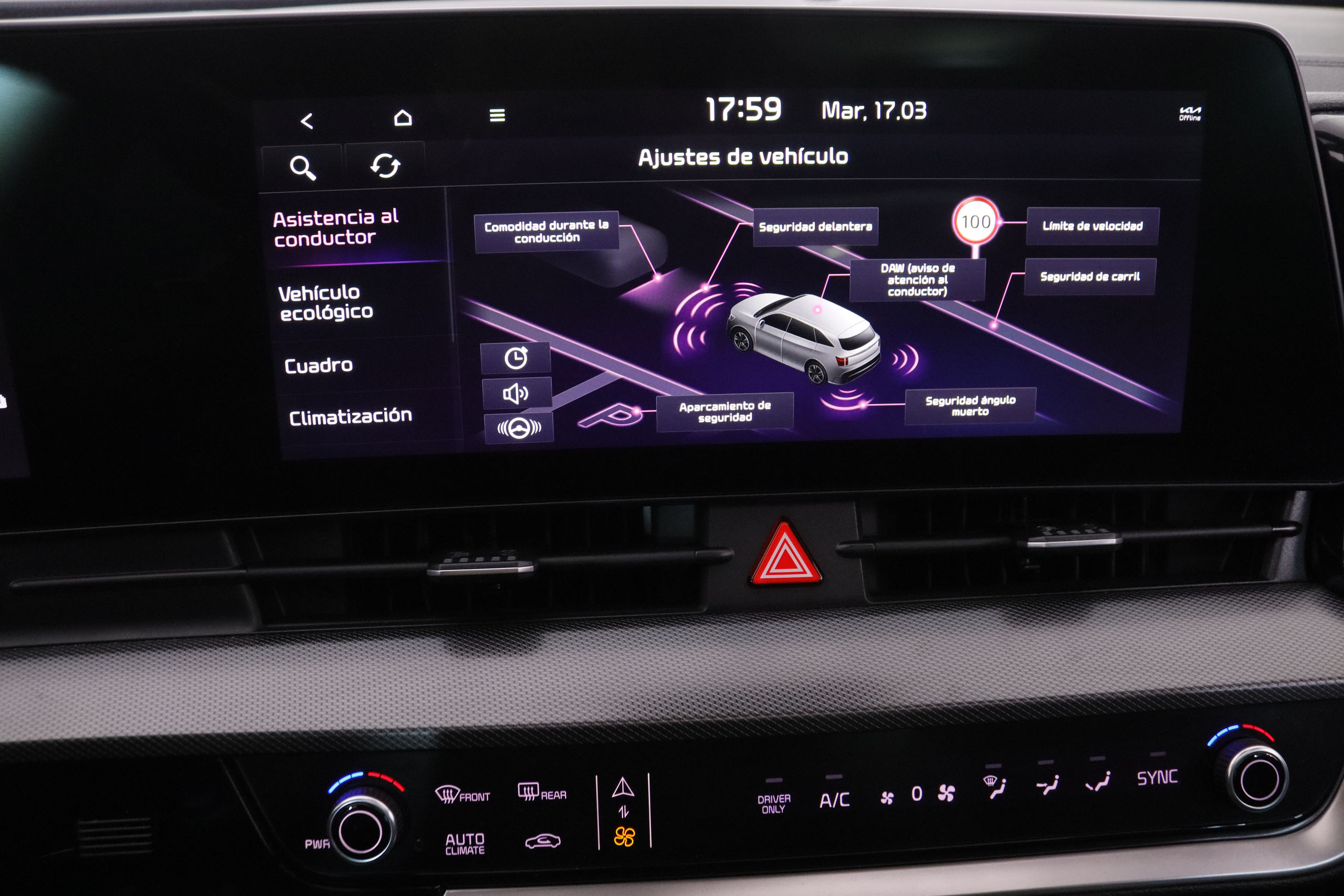 Kia Sportage 1.6 HEV GDI GT LINE AUTO 230CV 5P # GARANTIA FABRICA 05/2029,TECHO ELEC PANORAMICO, NAVY, PARKTRONIC foto 23