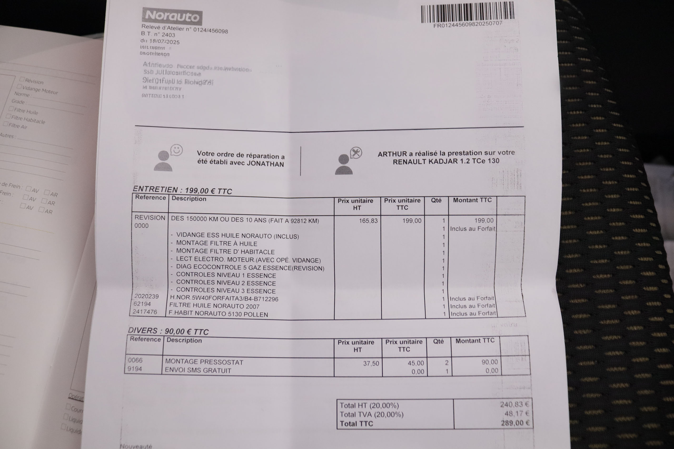 Renault Kadjar 1.2 EDITION ONE 130CV 5P # TECHO PANORAMICO, NAVY, PARKTRONIC foto 34