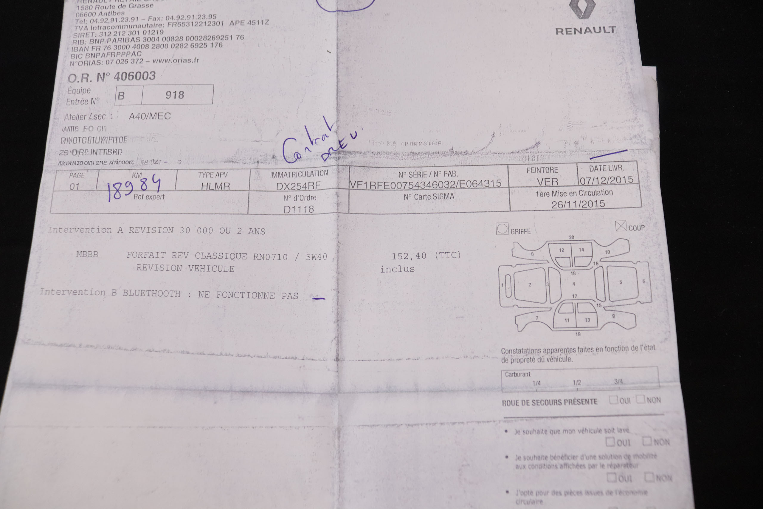 Renault Kadjar 1.2 EDITION ONE 130CV 5P # TECHO PANORAMICO, NAVY, PARKTRONIC foto 36