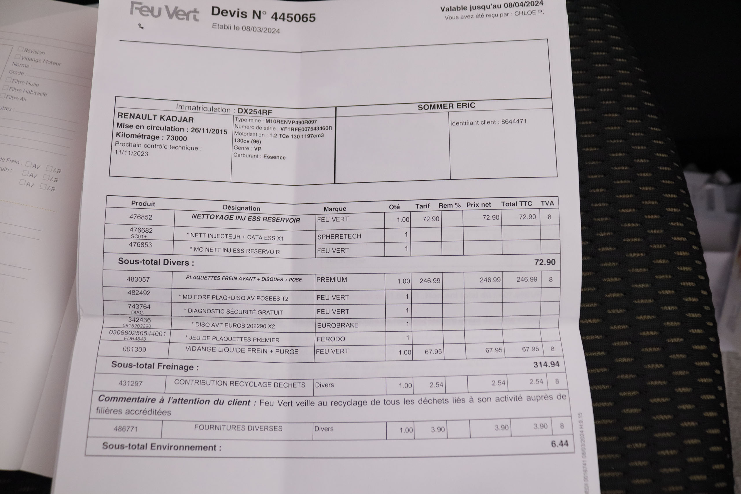 Renault Kadjar 1.2 EDITION ONE 130CV 5P # TECHO PANORAMICO, NAVY, PARKTRONIC foto 37