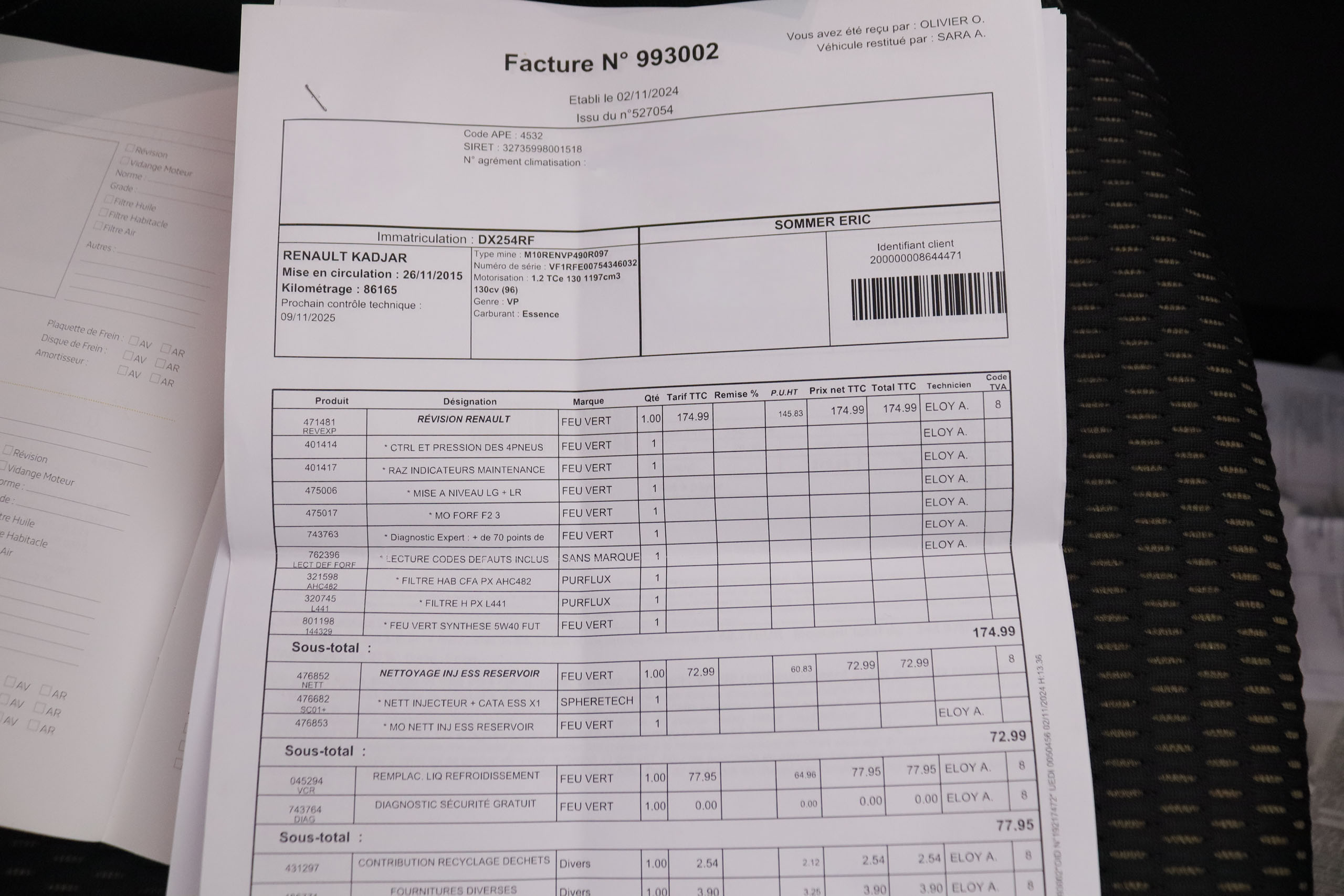 Renault Kadjar 1.2 EDITION ONE 130CV 5P # TECHO PANORAMICO, NAVY, PARKTRONIC foto 38