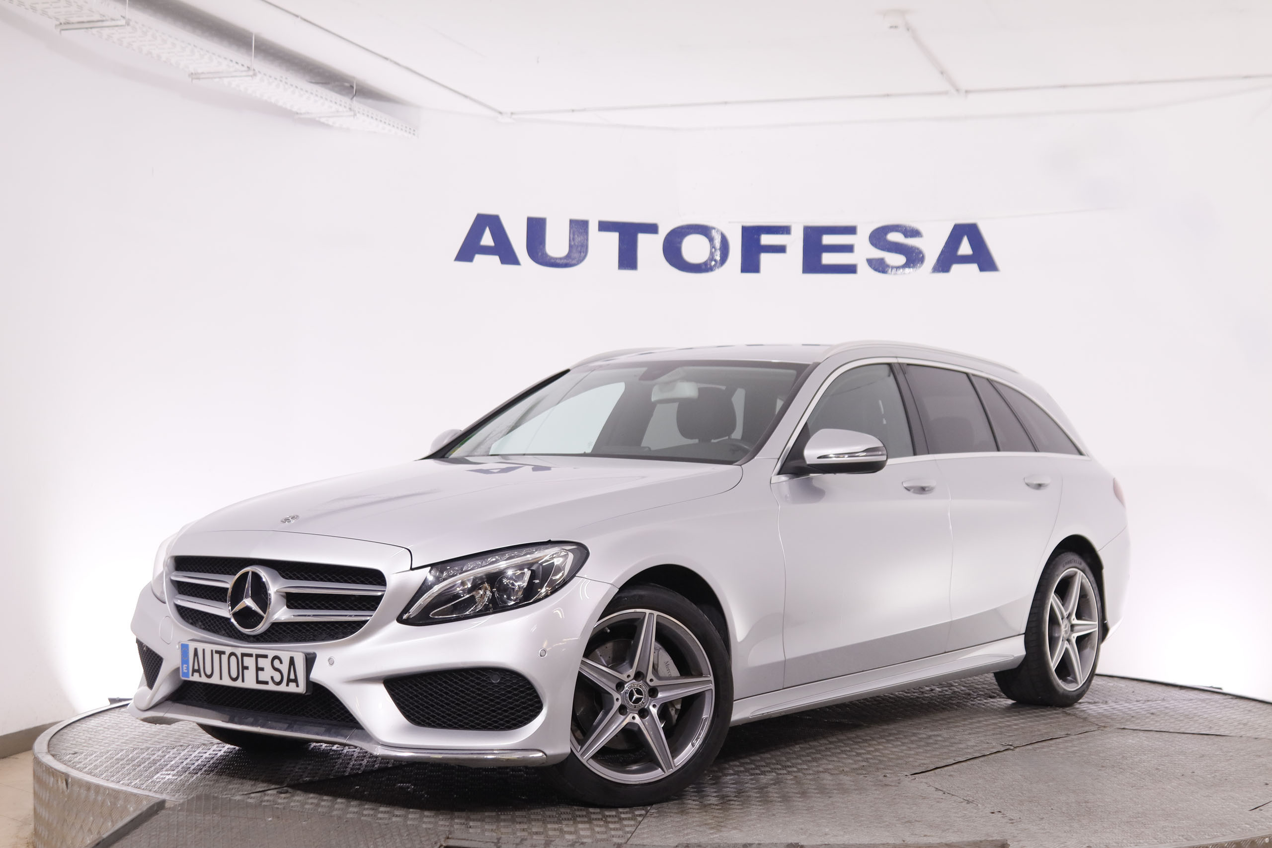 Mercedes-benz C 220 CLASE C C220 D ESTATE AMG AUTO 170CV 5P # NAVY, PARKTRONIC foto 6