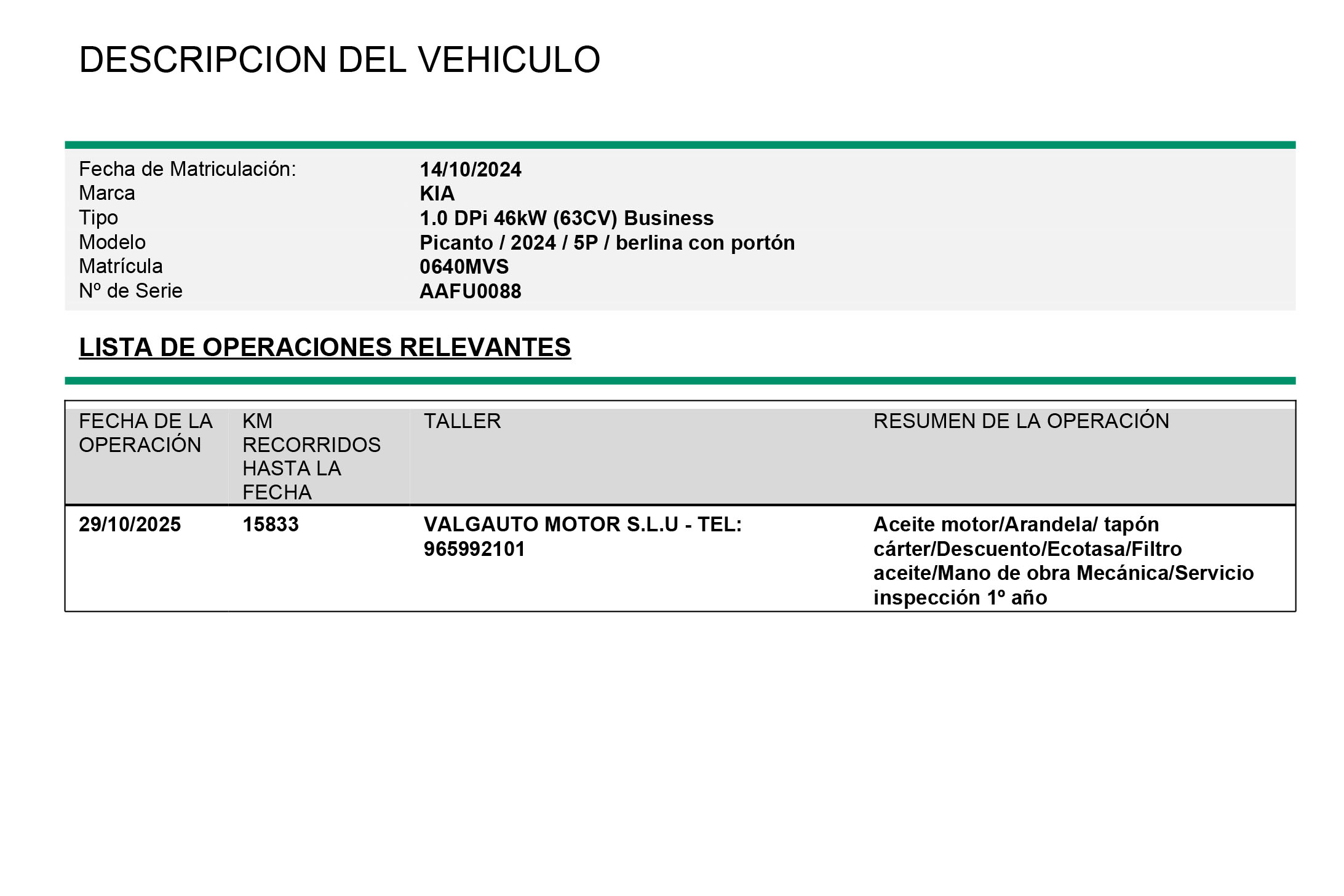 Kia Picanto 1.0 DPI BUSSINESS 63CV 5P # IVA DEDUCIBLE, GARANTIA HASTA 10/2031, NAVY foto 27