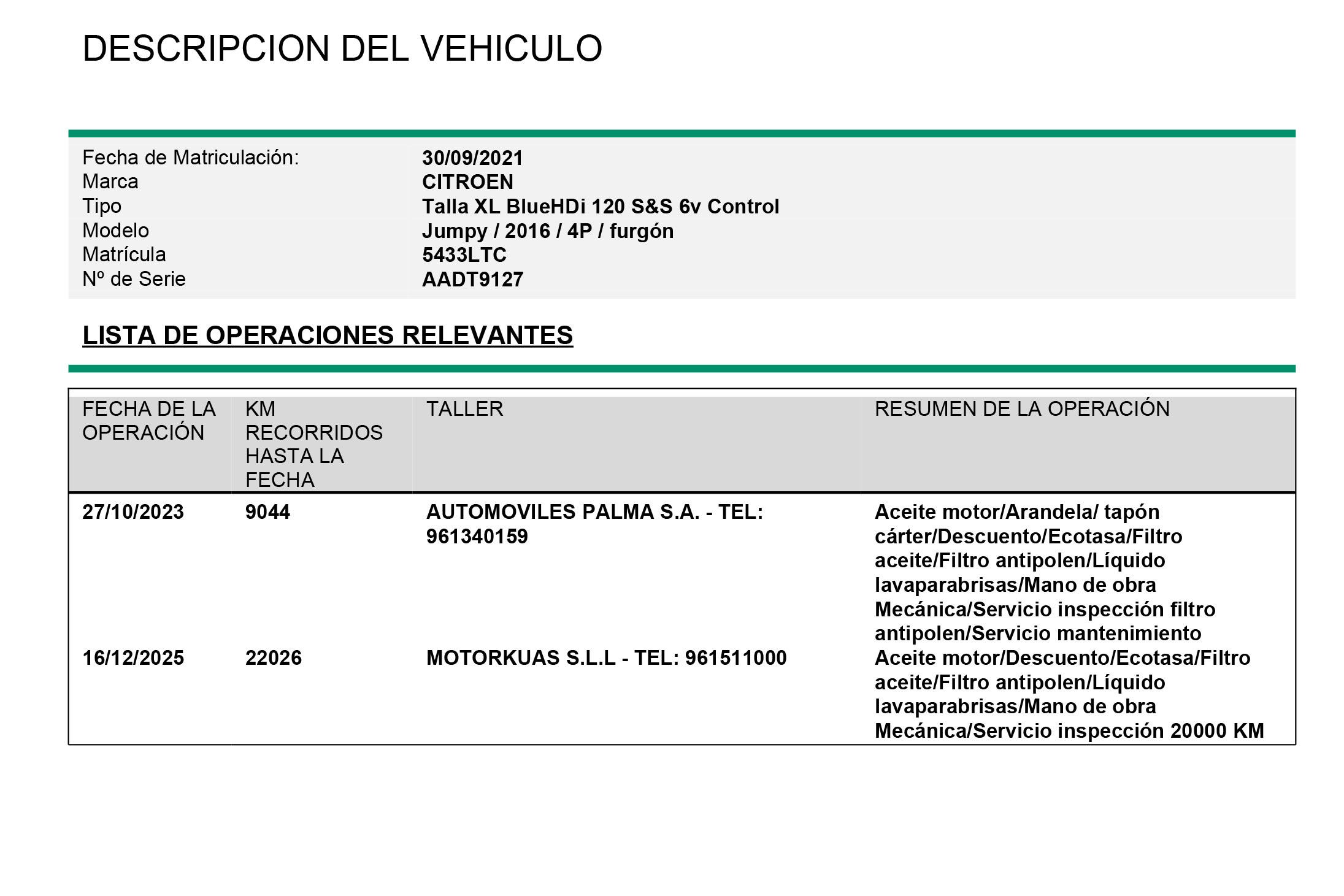 Citroen Jumpy 1.5 BLUE HDI TALLA XL CONTROL 120CV 3P # IVA DEDUCIBLE foto 23