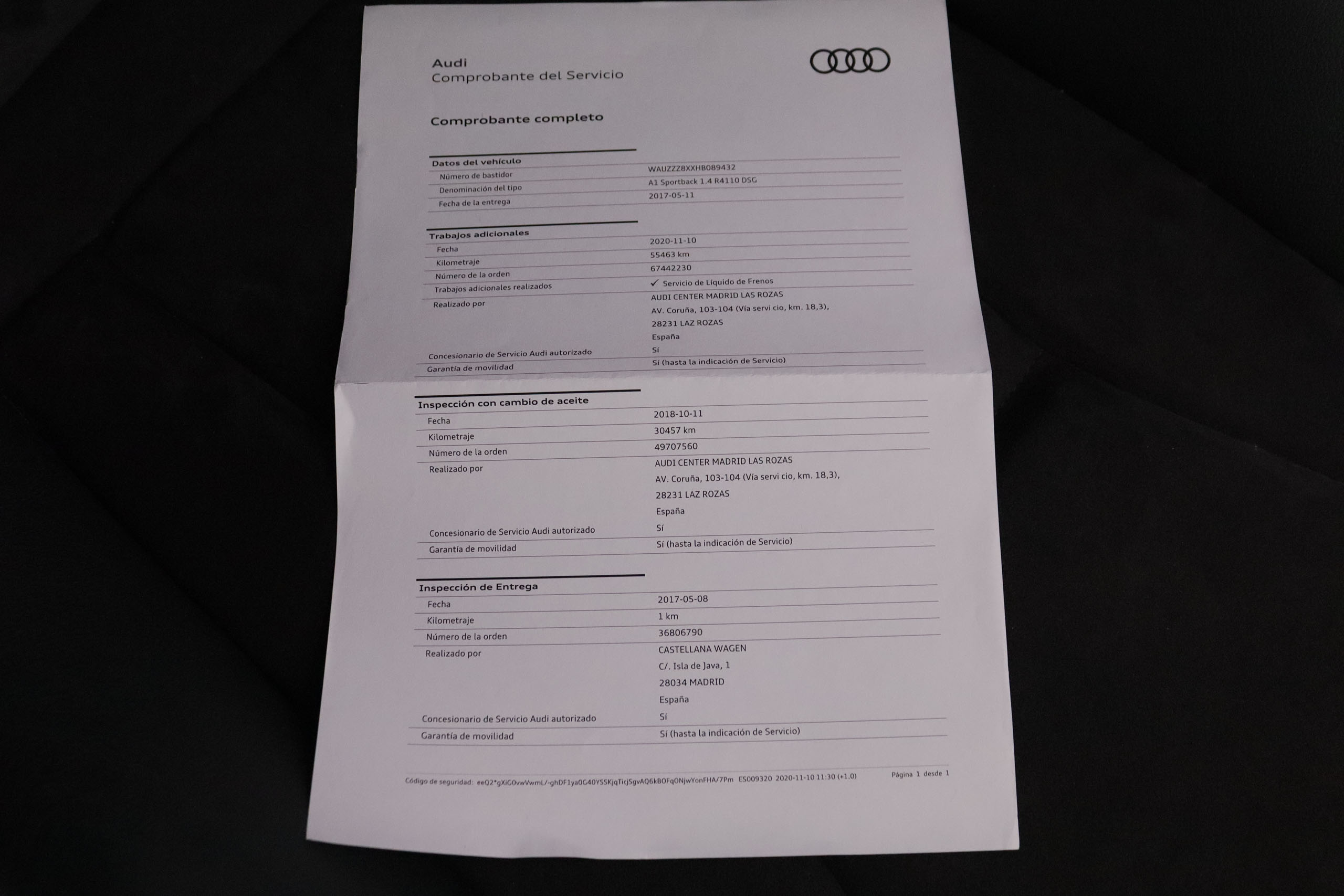 Audi A1 1.4 TFSI SPORTBACK SLINE AUTO 150CV 5P # TECHO ELECTRICO, NAVY, PARKTRONIC foto 31