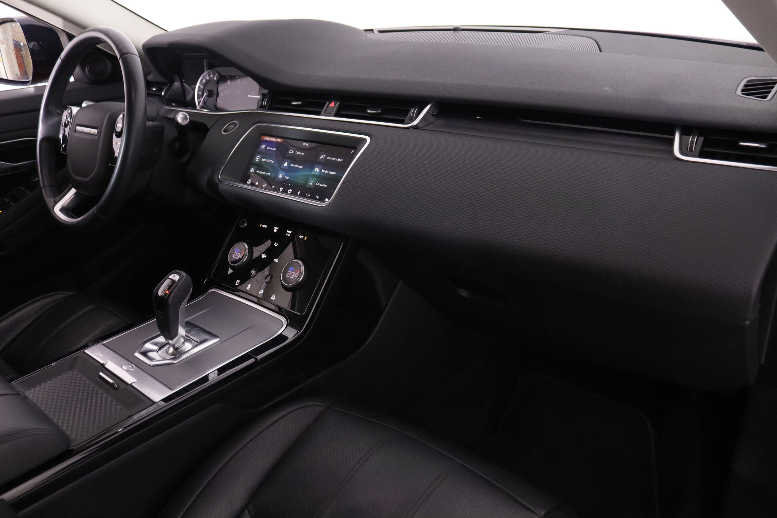 Land Rover Range Rover Evoque 2.0 D HIBRIDO AWD AUTO 150CV 5P # CUERO, NAVY, PARKTRONIC foto 15