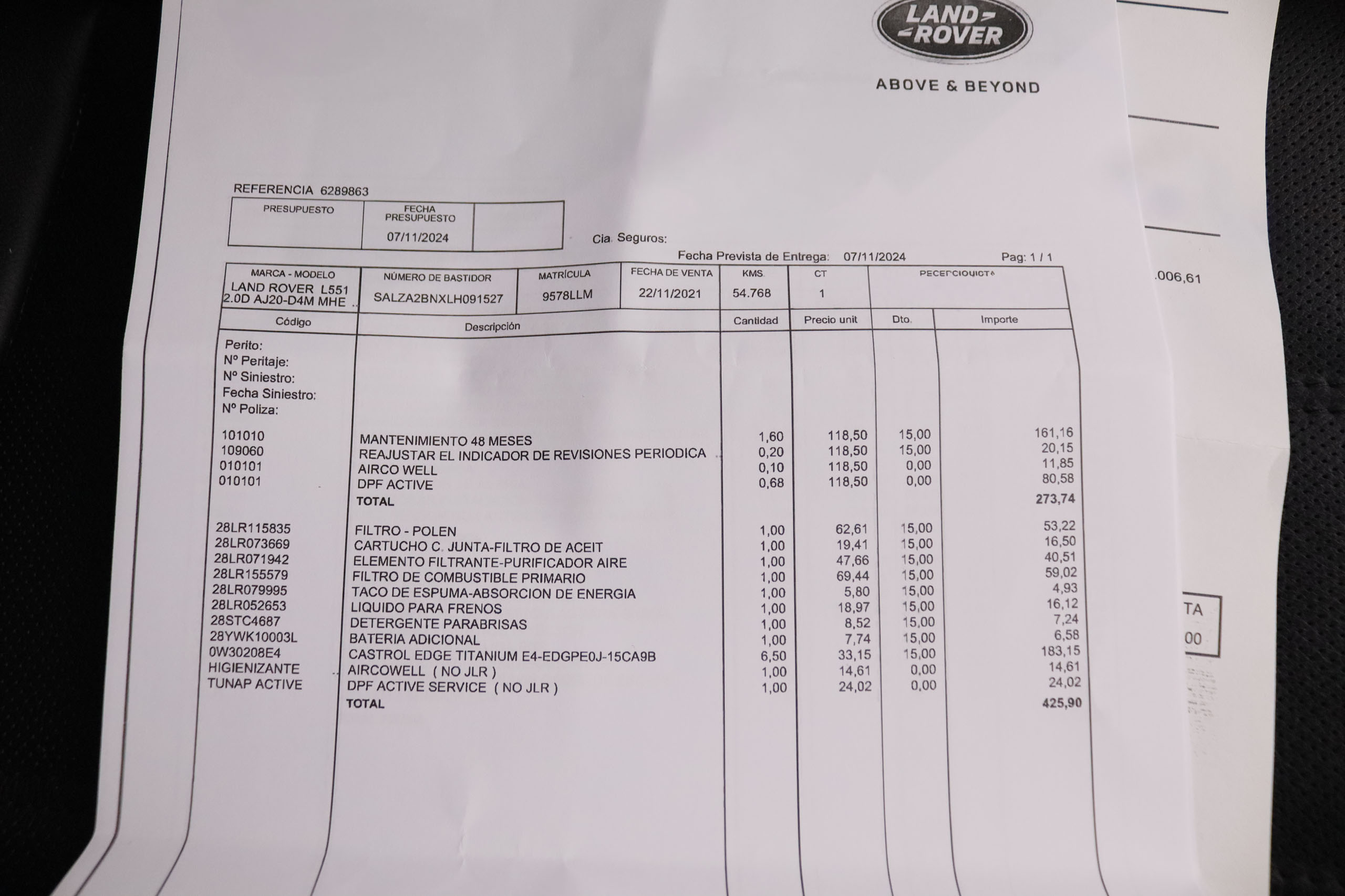 Land Rover Range Rover Evoque 2.0 D HIBRIDO AWD AUTO 150CV 5P # CUERO, NAVY, PARKTRONIC foto 31