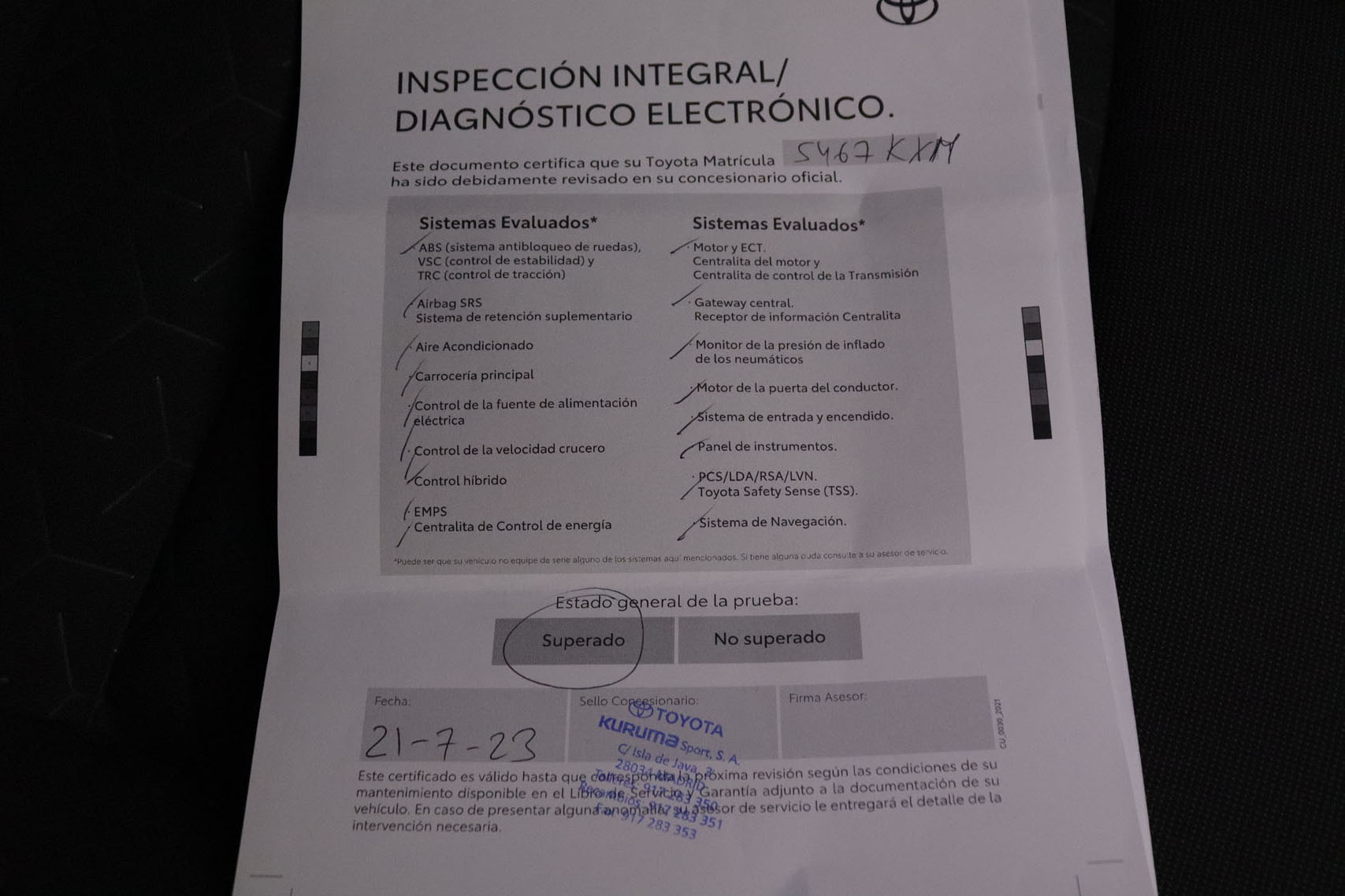 Toyota Corolla 2.0 HEV FEEL GO ECVT AUTO 180CV 5P # NAVY, PARKTRONIC foto 27