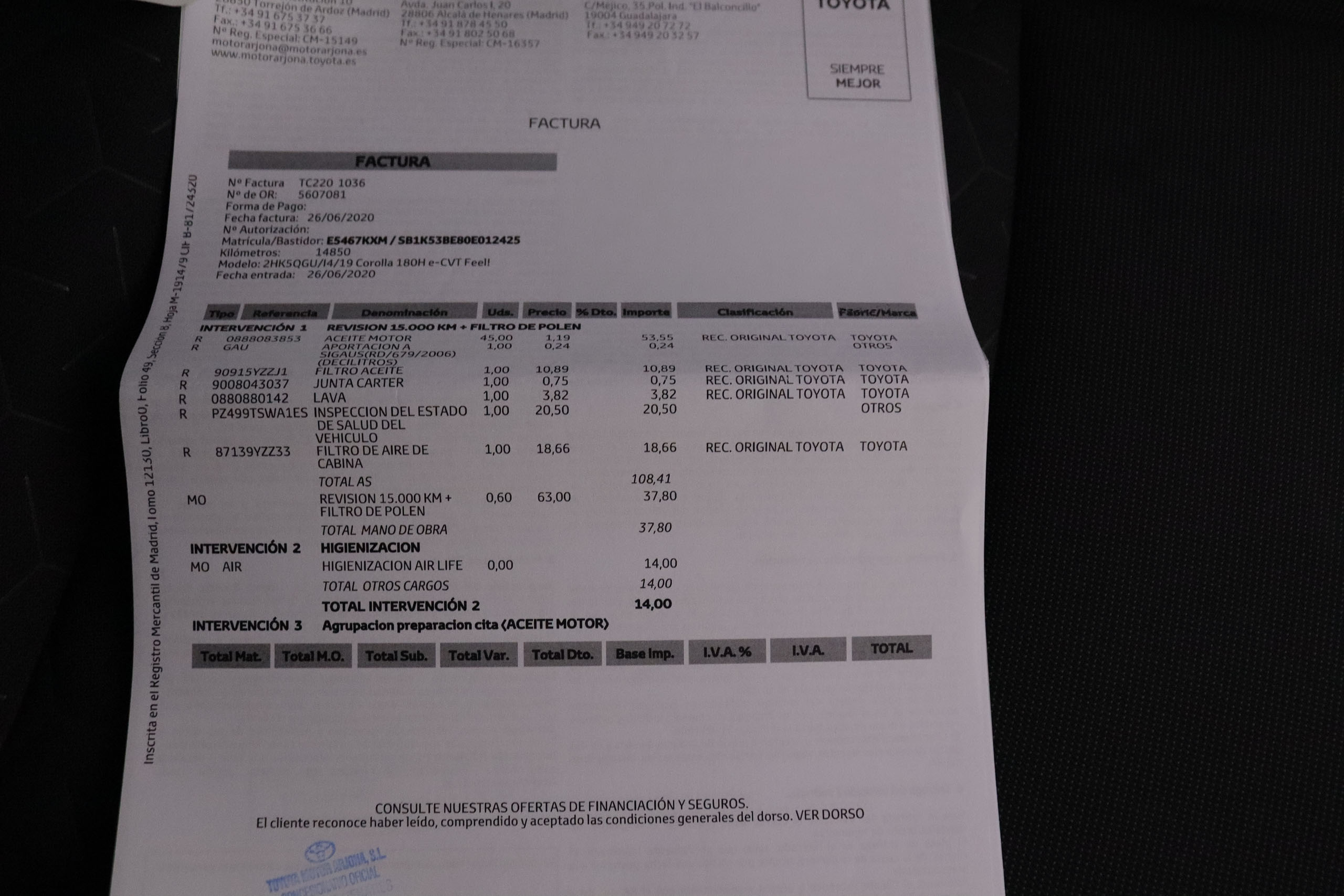 Toyota Corolla 2.0 HEV FEEL GO ECVT AUTO 180CV 5P # NAVY, PARKTRONIC foto 34