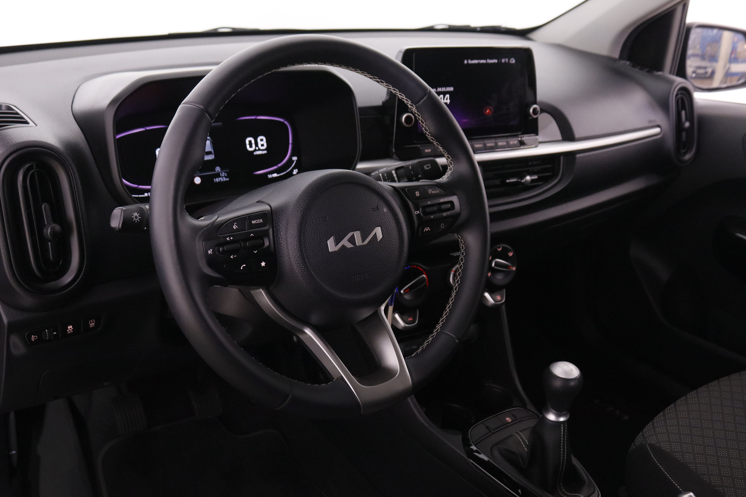 Kia Picanto 1.0 DPI BUSSINESS 63CV 5P # IVA DEDUCIBLE, GARANTIA HASTA 10/2031, NAVY foto 14