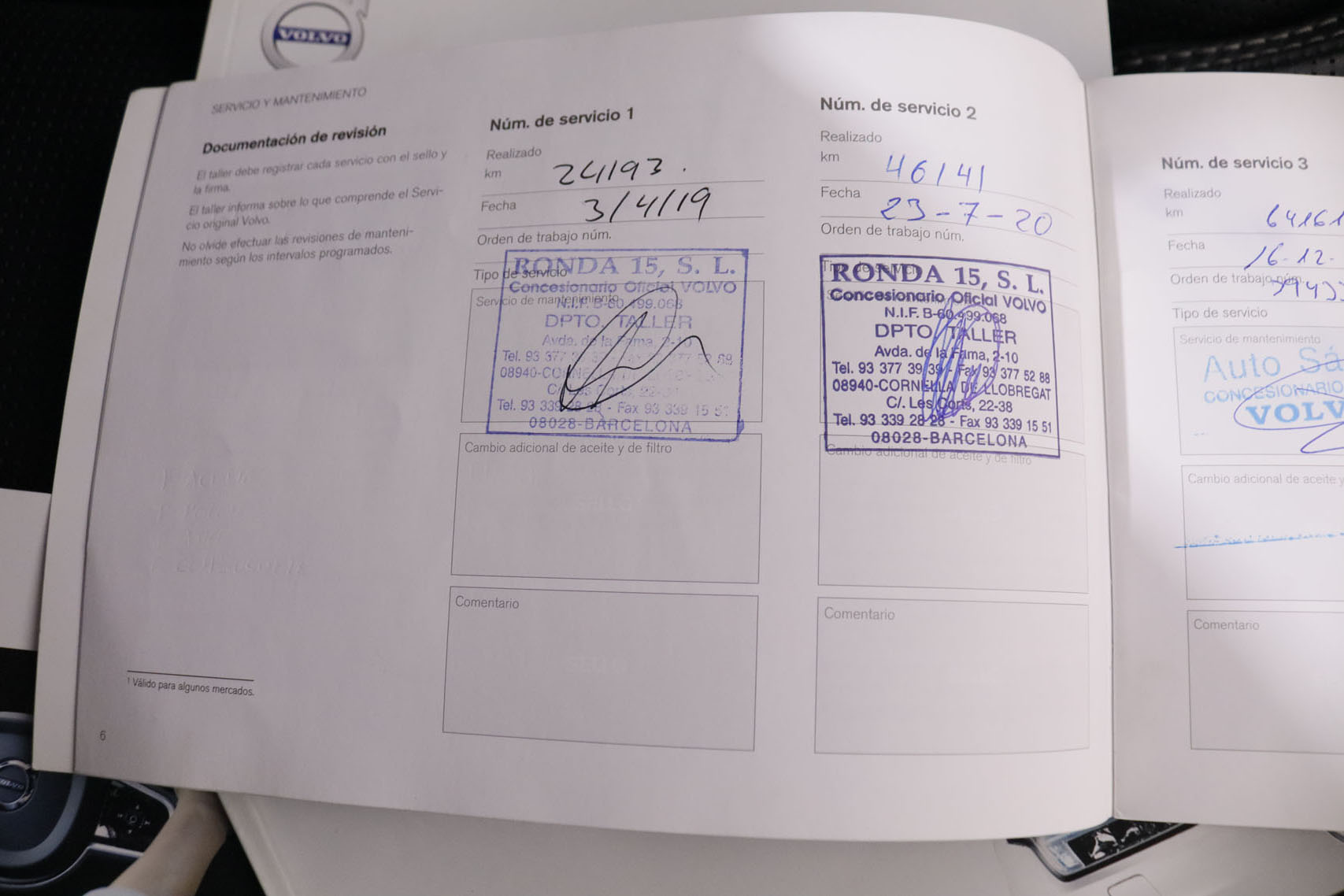 Volvo Xc 90 2.0 D4D INSCRIPTION AUTO 190CV 7 PLAZAS 5P # CUERO, NAVY, PARKTRONIC foto 34