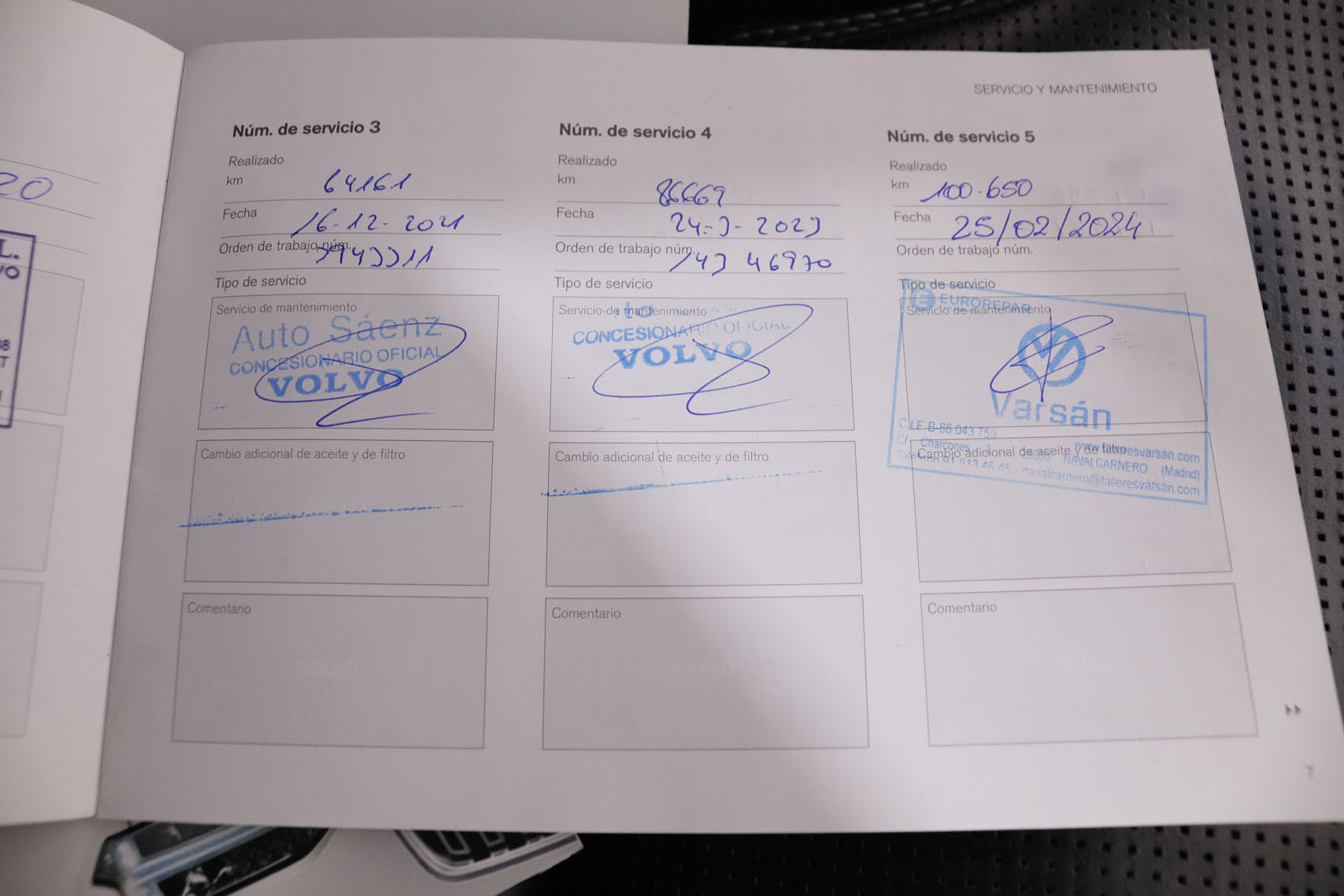 Volvo Xc 90 2.0 D4D INSCRIPTION AUTO 190CV 7 PLAZAS 5P # CUERO, NAVY, PARKTRONIC foto 35