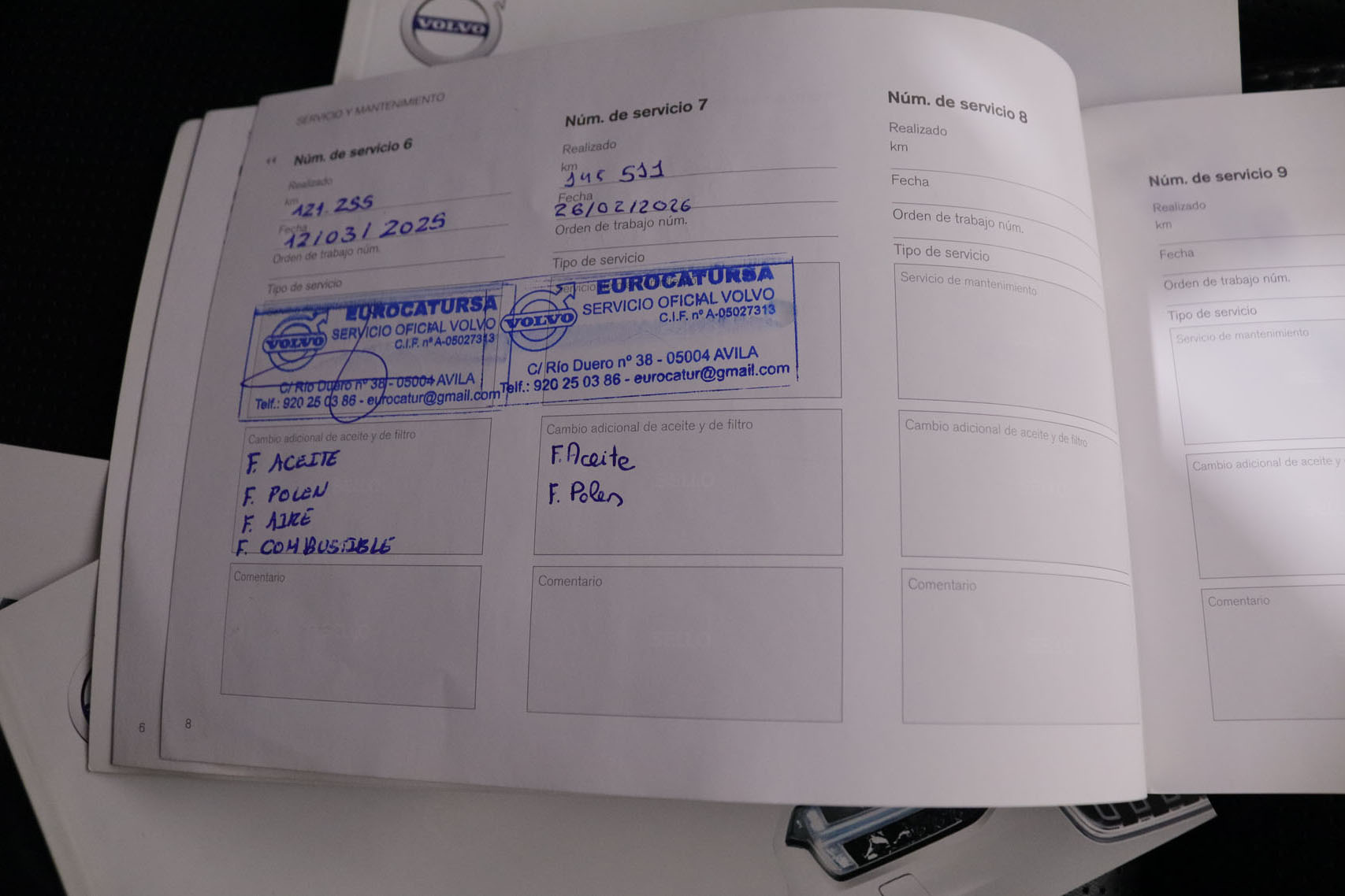 Volvo Xc 90 2.0 D4D INSCRIPTION AUTO 190CV 7 PLAZAS 5P # CUERO, NAVY, PARKTRONIC foto 36