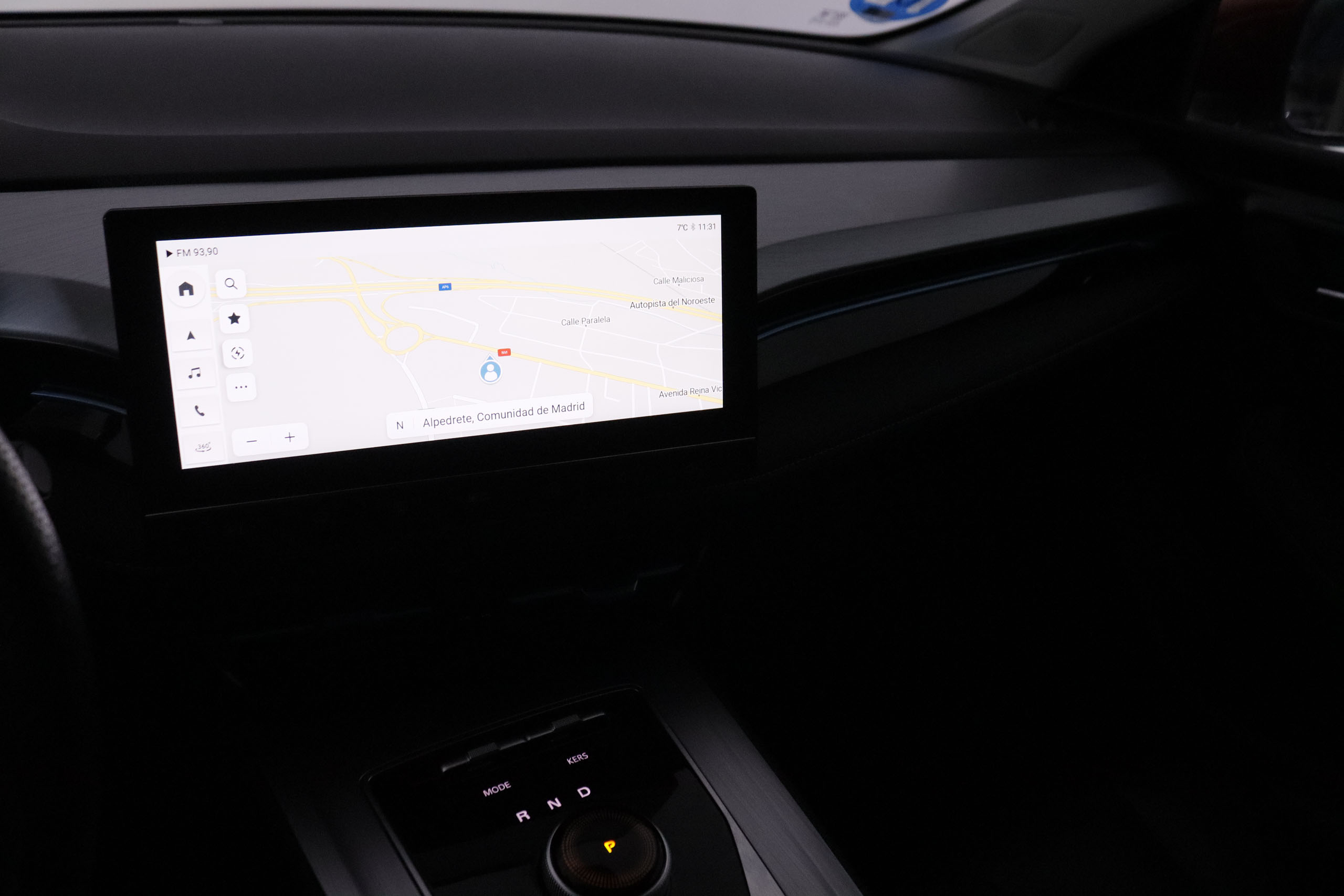 Mg MG5 ELECTRICO 61 KWH RANGE LUXURY AUTO 177CV 5P # CUERO, NAVY, PARKTRONIC foto 19