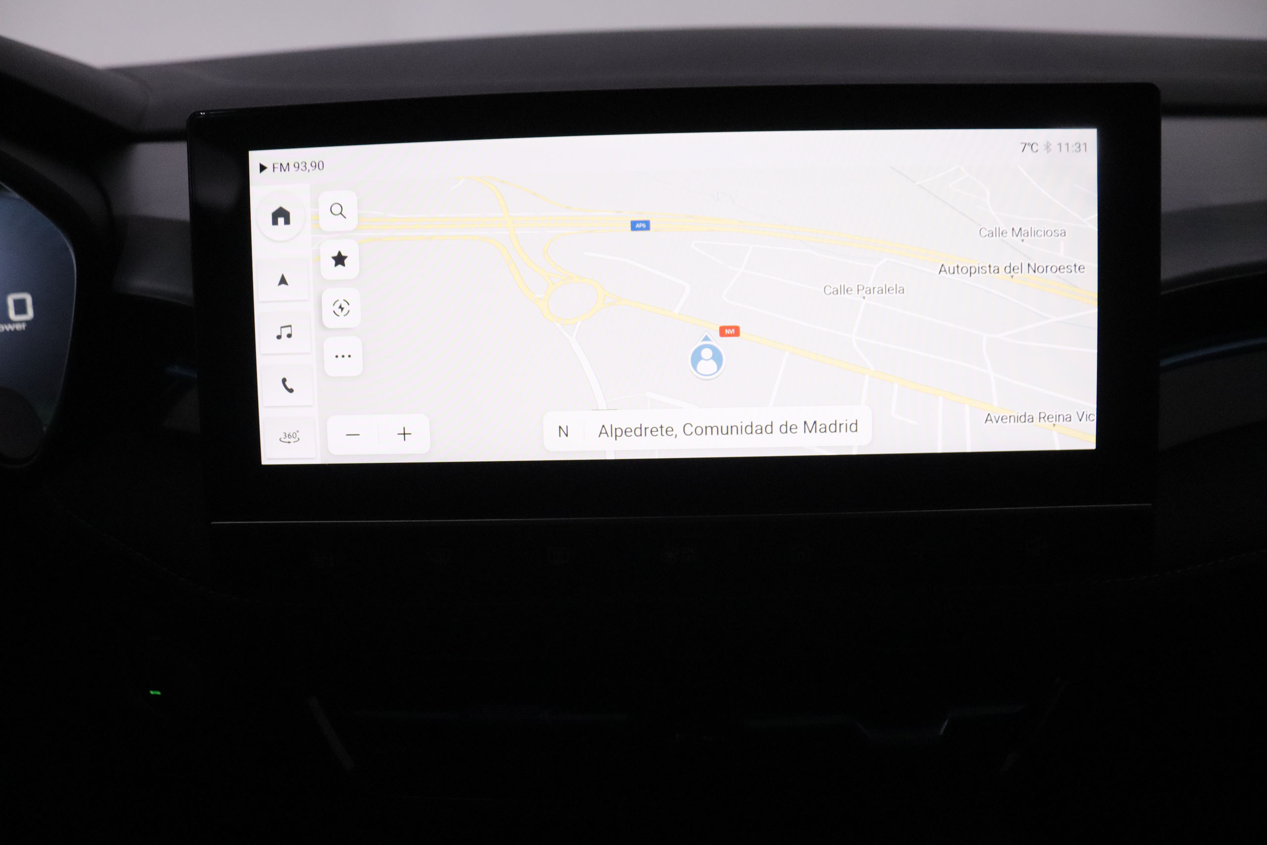 Mg MG5 ELECTRICO 61 KWH RANGE LUXURY AUTO 177CV 5P # CUERO, NAVY, PARKTRONIC foto 20