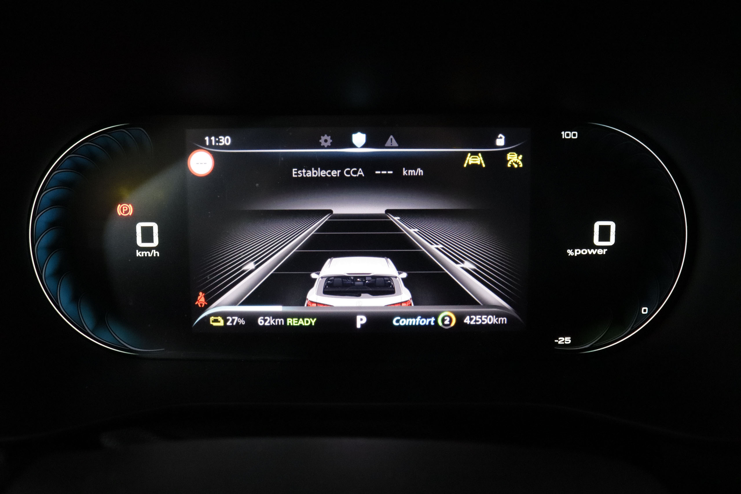 Mg MG5 ELECTRICO 61 KWH RANGE LUXURY AUTO 177CV 5P # CUERO, NAVY, PARKTRONIC foto 18