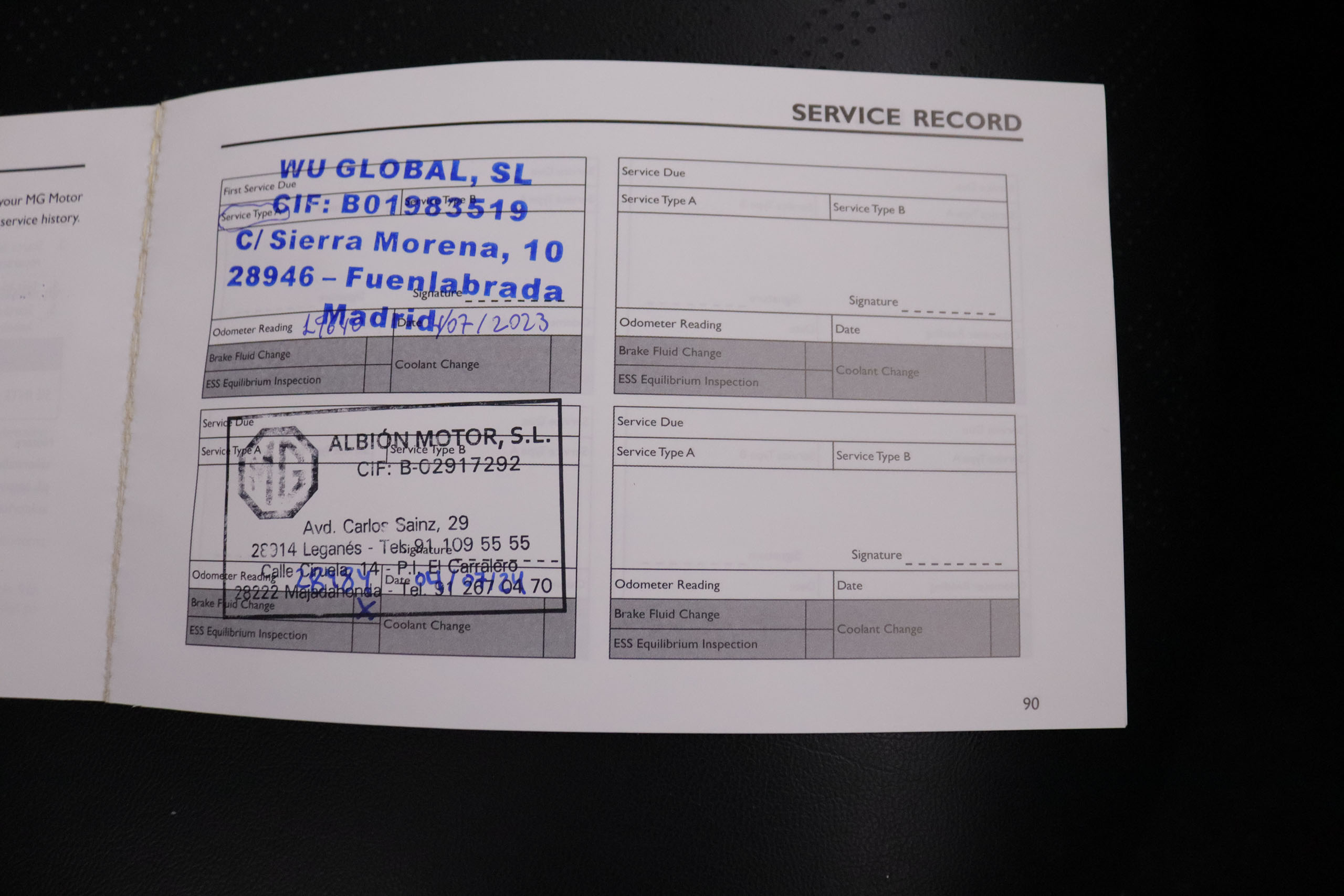 Mg MG5 ELECTRICO 61 KWH RANGE LUXURY AUTO 177CV 5P # CUERO, NAVY, PARKTRONIC foto 29