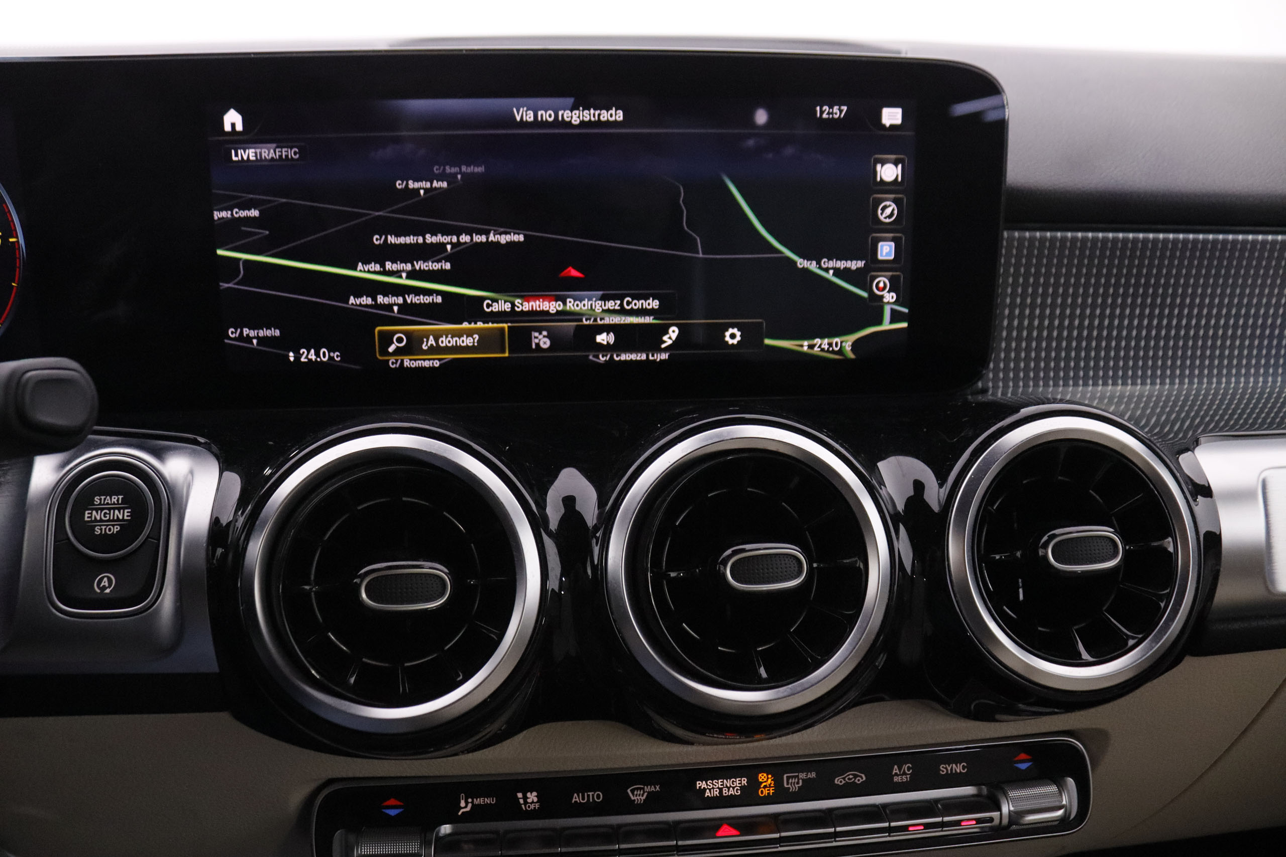 Mercedes-benz GLB 200 CLASE GLB 200D DCT 150CV 7PLAZAS 5P # IVA DEDUCIBLE, NAVY, PARKTRONIC foto 22