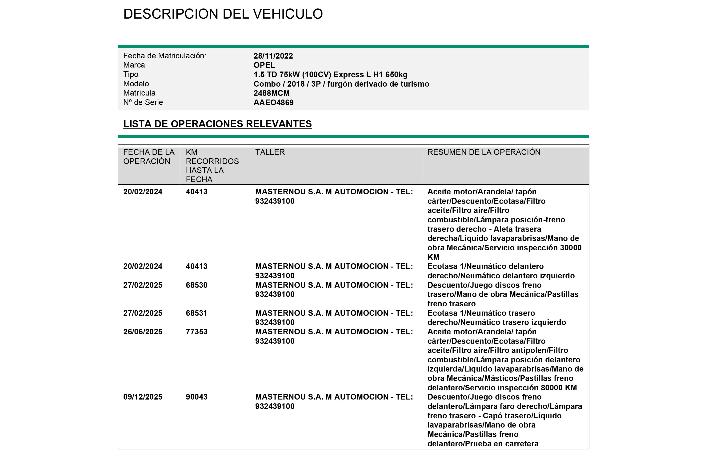 Opel Combo EXPRESS 1.5 TD 100CV 2P # IVA DEDUCIBLE, foto 26