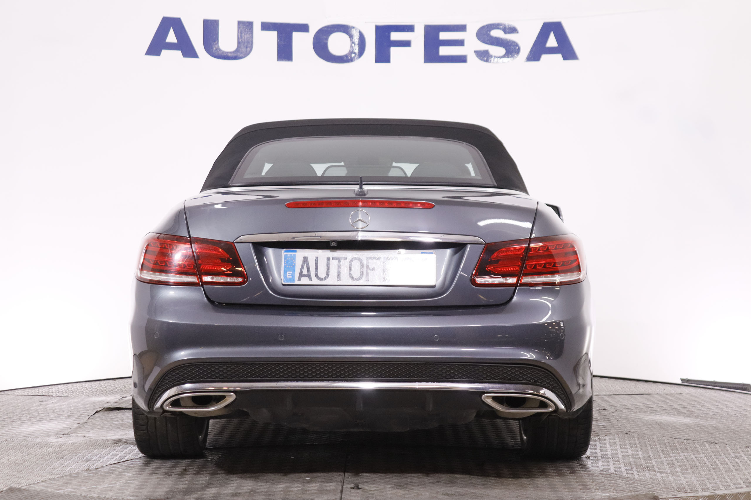 Mercedes-benz E 220 CLASE E E220 D CABRIO AMG LINE AUTO 170CV 2P # CUERO, NAVY, PARKTRONIC foto 6