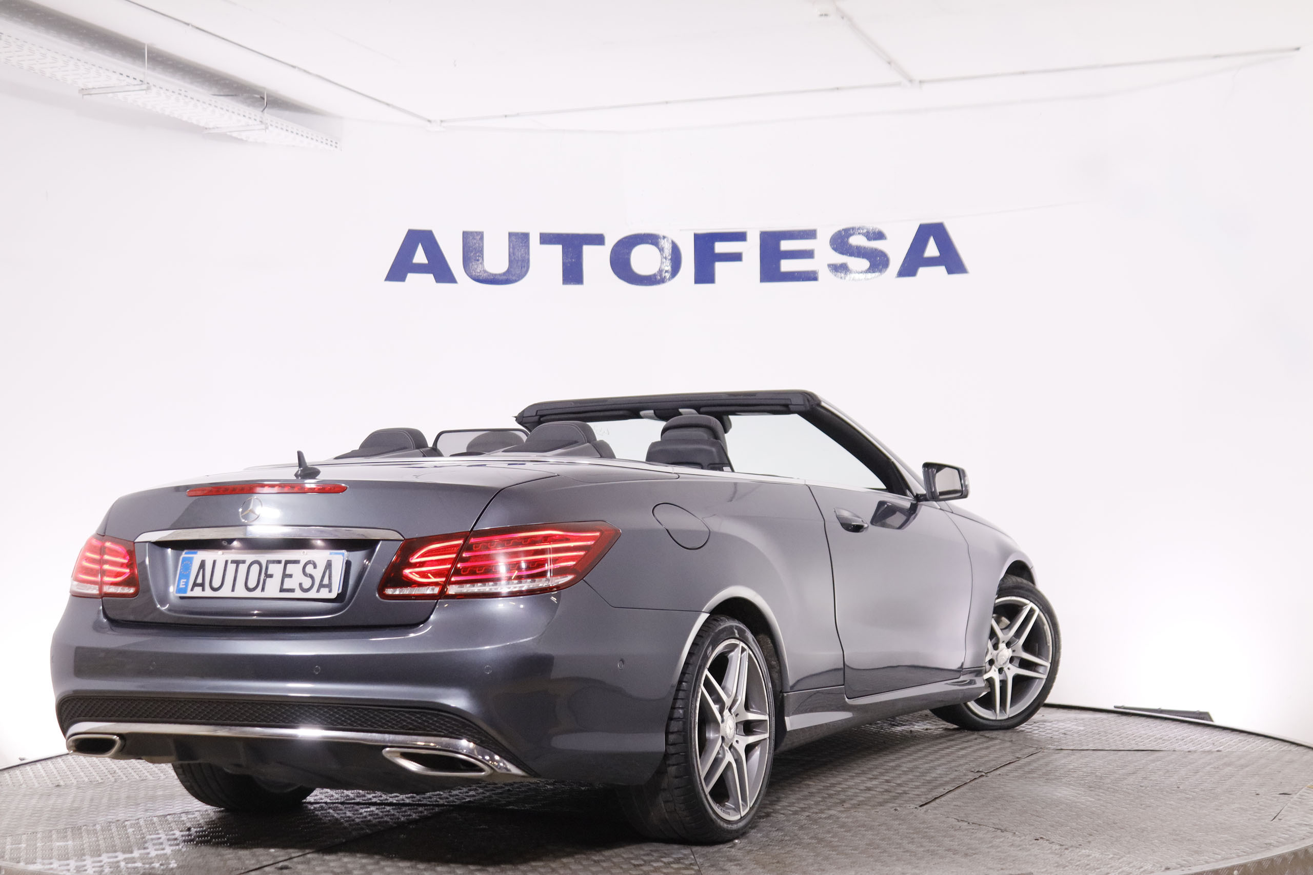Mercedes-benz E 220 CLASE E E220 D CABRIO AMG LINE AUTO 170CV 2P # CUERO, NAVY, PARKTRONIC foto 7