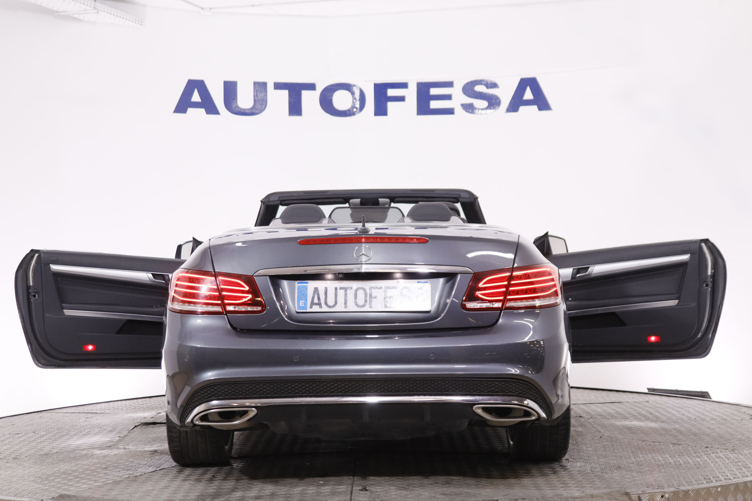 Mercedes-benz E 220 CLASE E E220 D CABRIO AMG LINE AUTO 170CV 2P # CUERO, NAVY, PARKTRONIC foto 13