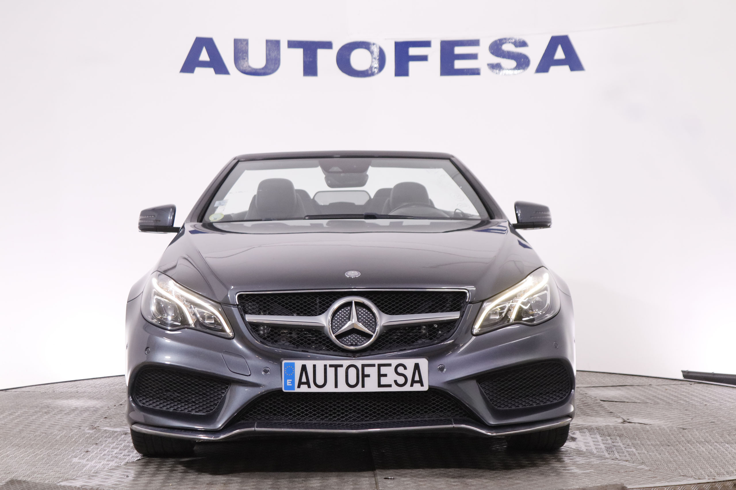 Mercedes-benz E 220 CLASE E E220 D CABRIO AMG LINE AUTO 170CV 2P # CUERO, NAVY, PARKTRONIC foto 2