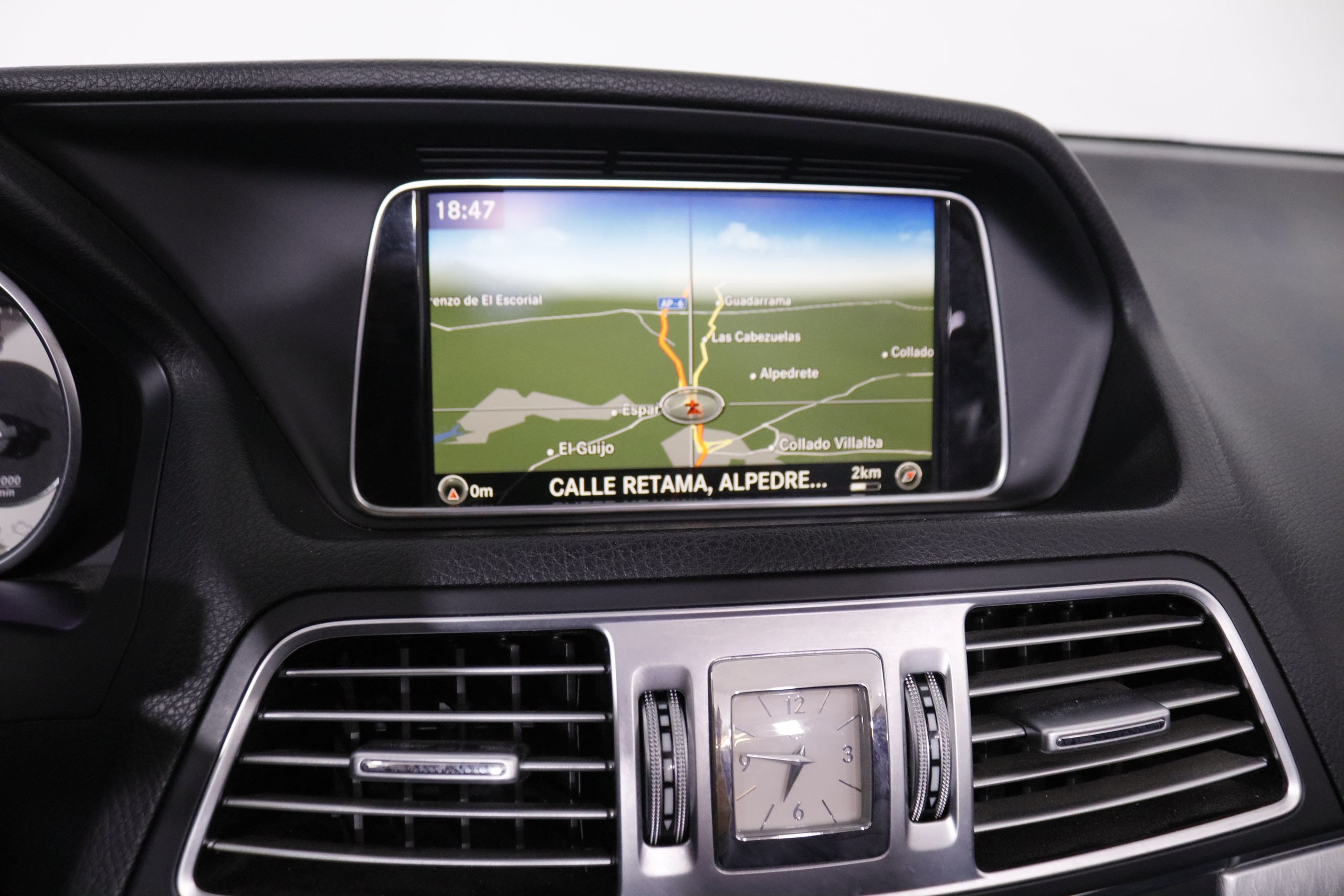 Mercedes-benz E 220 CLASE E E220 D CABRIO AMG LINE AUTO 170CV 2P # CUERO, NAVY, PARKTRONIC foto 23