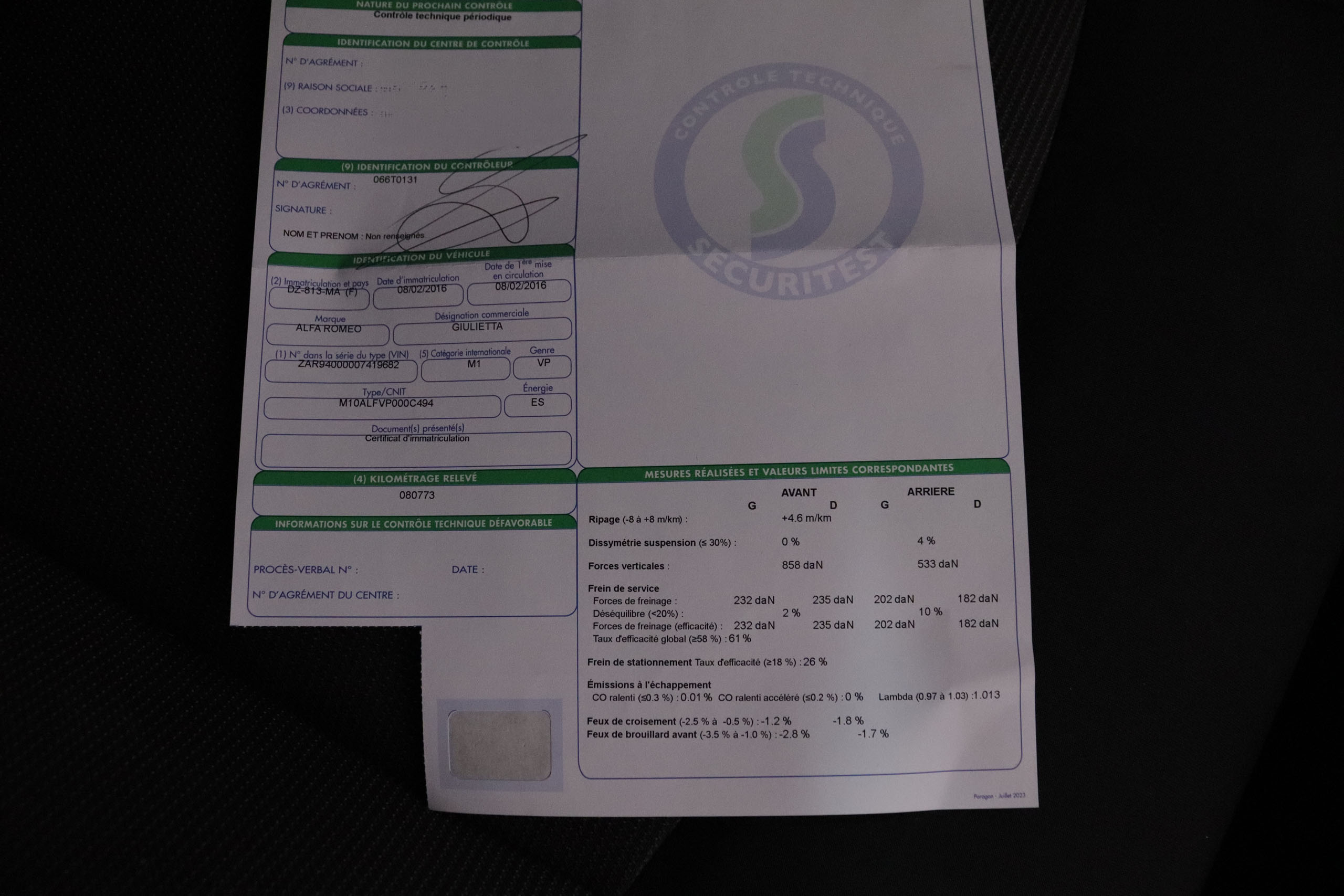 Alfa Romeo Giulietta 1.4 TB DISTINCTIVE 120CV 5P # NAVY, PARKTRONIC foto 27