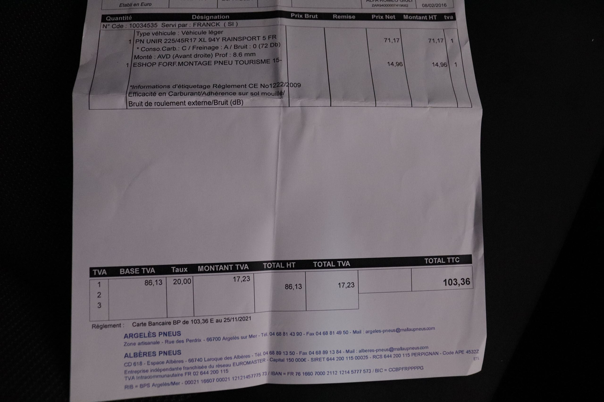 Alfa Romeo Giulietta 1.4 TB DISTINCTIVE 120CV 5P # NAVY, PARKTRONIC foto 29