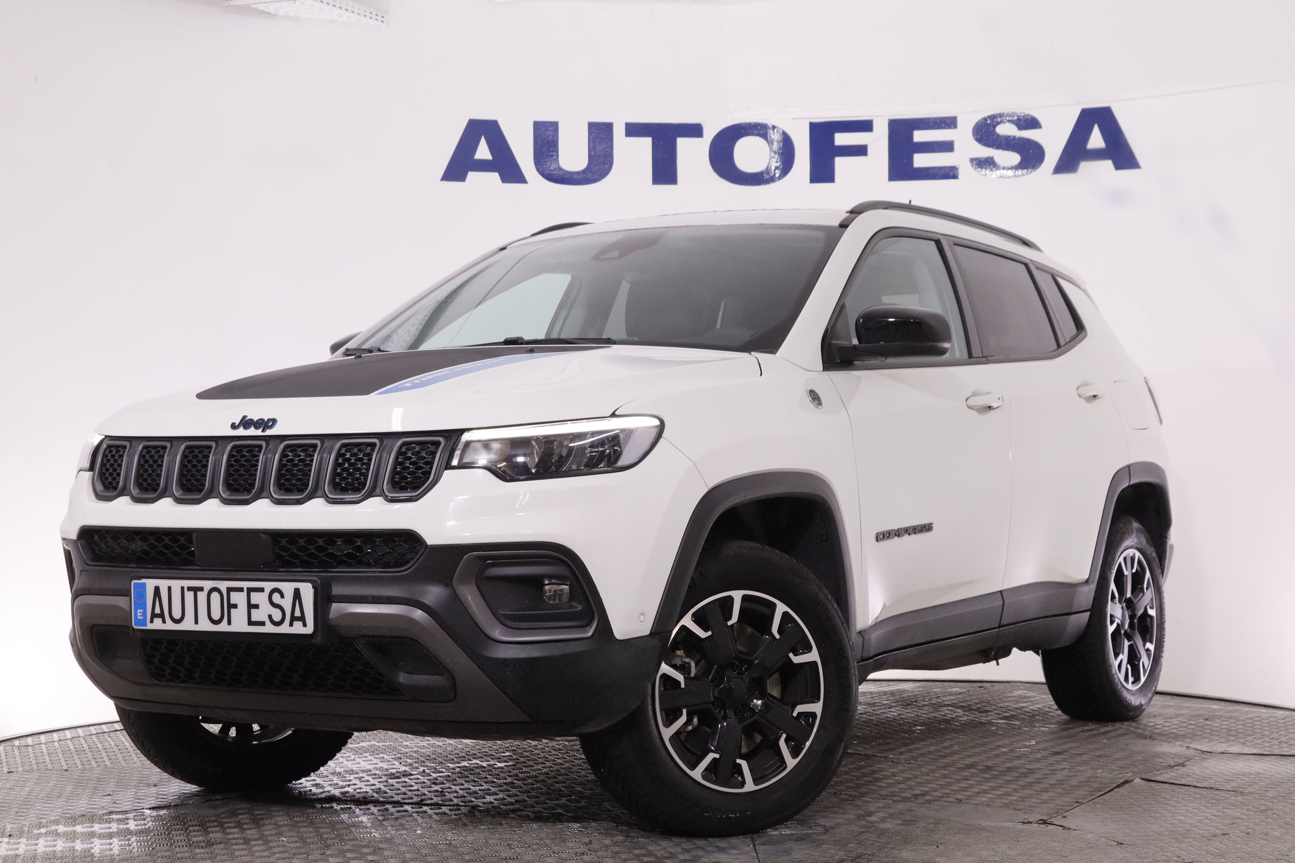 Jeep Compass 1.3 PHEV TRAILHAWK 4WD AUTO 240CV 5P # IVA DEDUCIBLE, TECHO ELEC PANORAMICO, NAVY foto 1