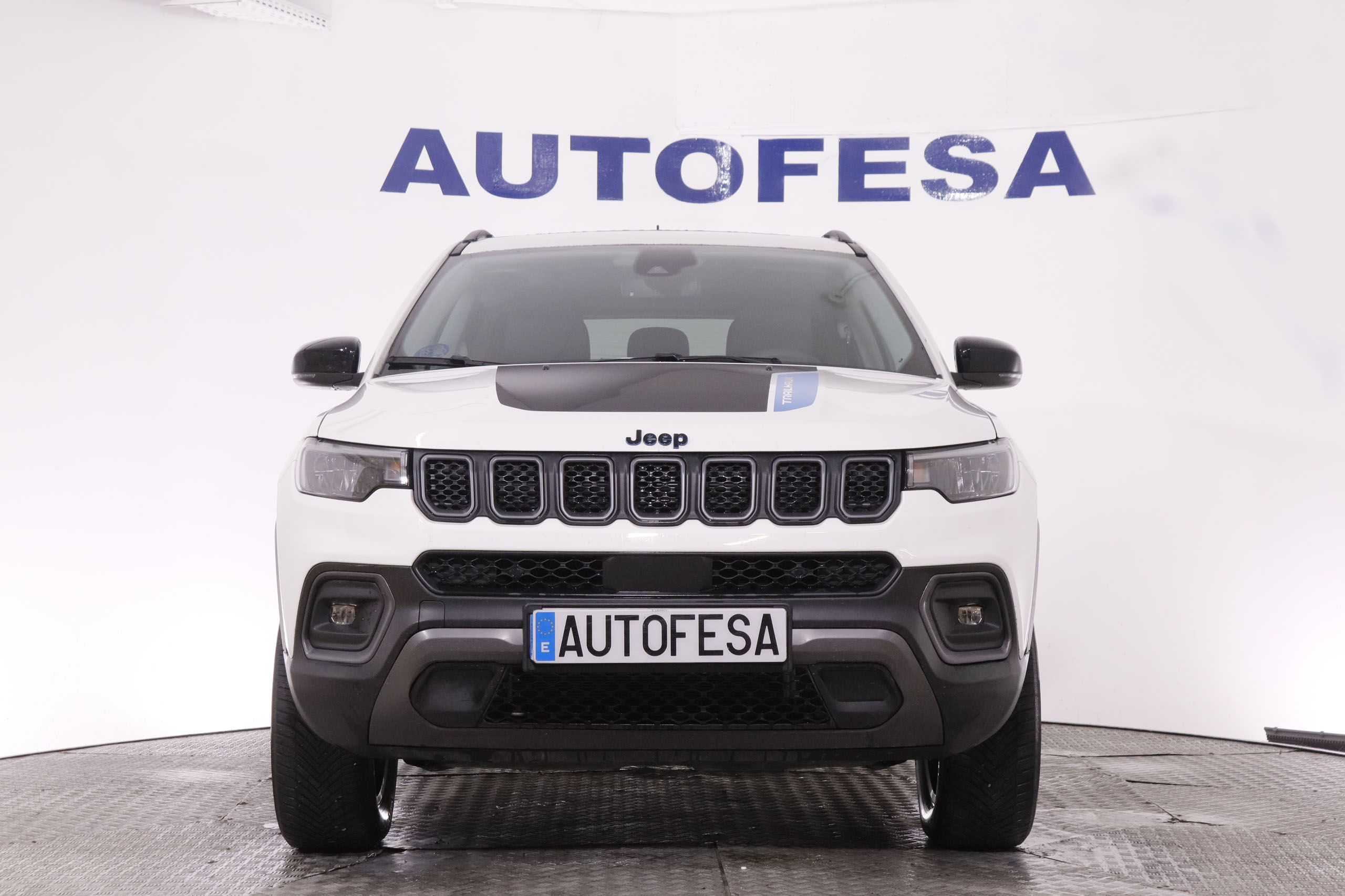 Jeep Compass 1.3 PHEV TRAILHAWK 4WD AUTO 240CV 5P # IVA DEDUCIBLE, TECHO ELEC PANORAMICO, NAVY foto 2