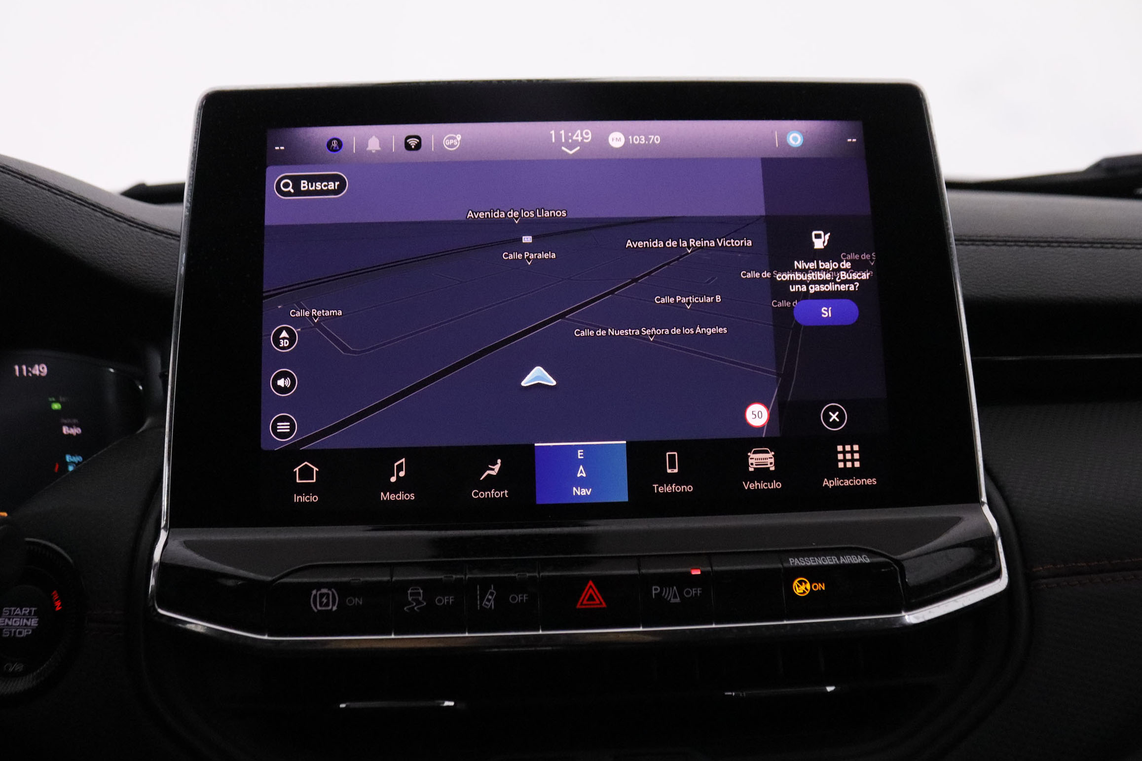 Jeep Compass 1.3 PHEV TRAILHAWK 4WD AUTO 240CV 5P # IVA DEDUCIBLE, TECHO ELEC PANORAMICO, NAVY foto 21