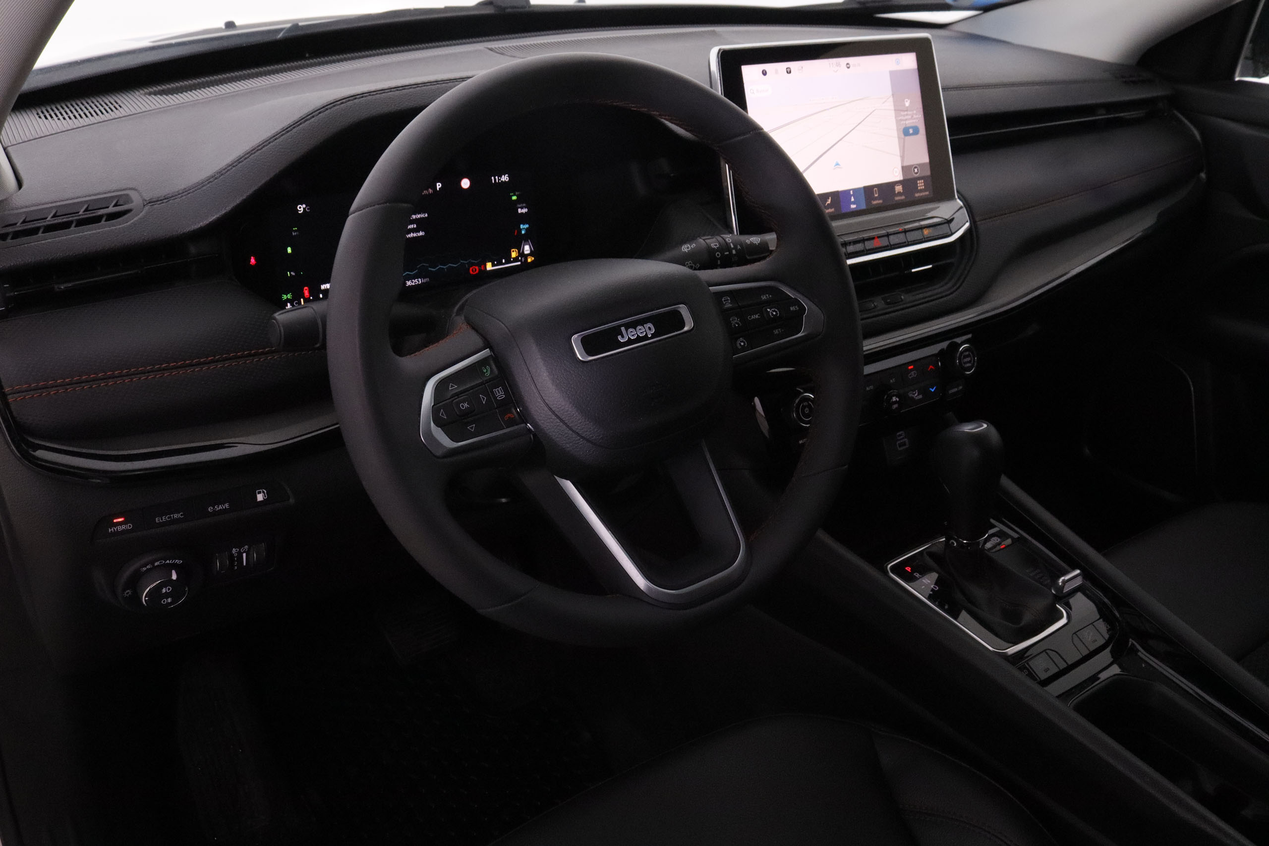 Jeep Compass 1.3 PHEV TRAILHAWK 4WD AUTO 240CV 5P # IVA DEDUCIBLE, TECHO ELEC PANORAMICO, NAVY foto 15