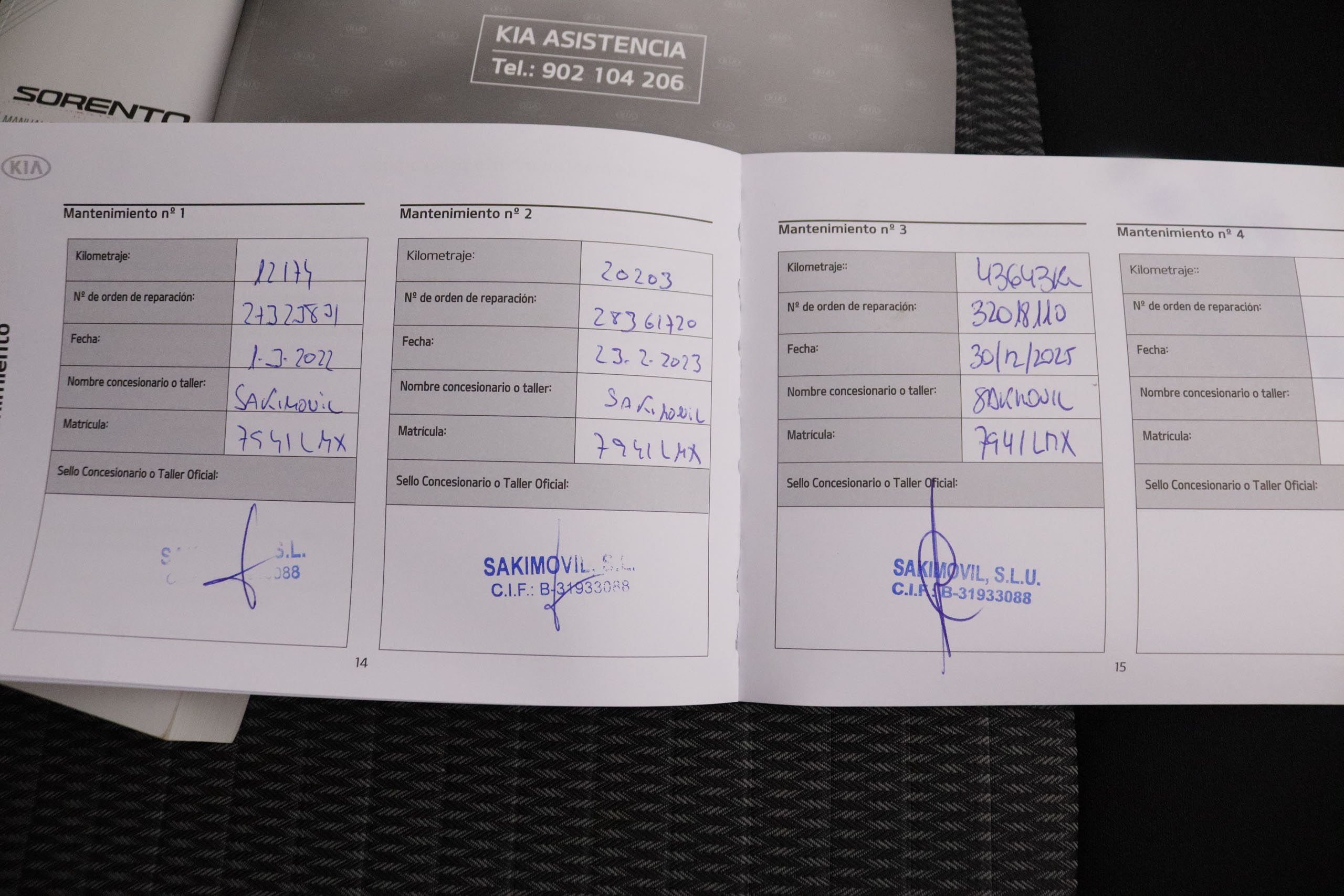 Kia Sorento 1.6TGDI HEV DRIVE AUTO 230CV 7 PLAZAS 5P # NAVY, PARKTRONIC foto 30