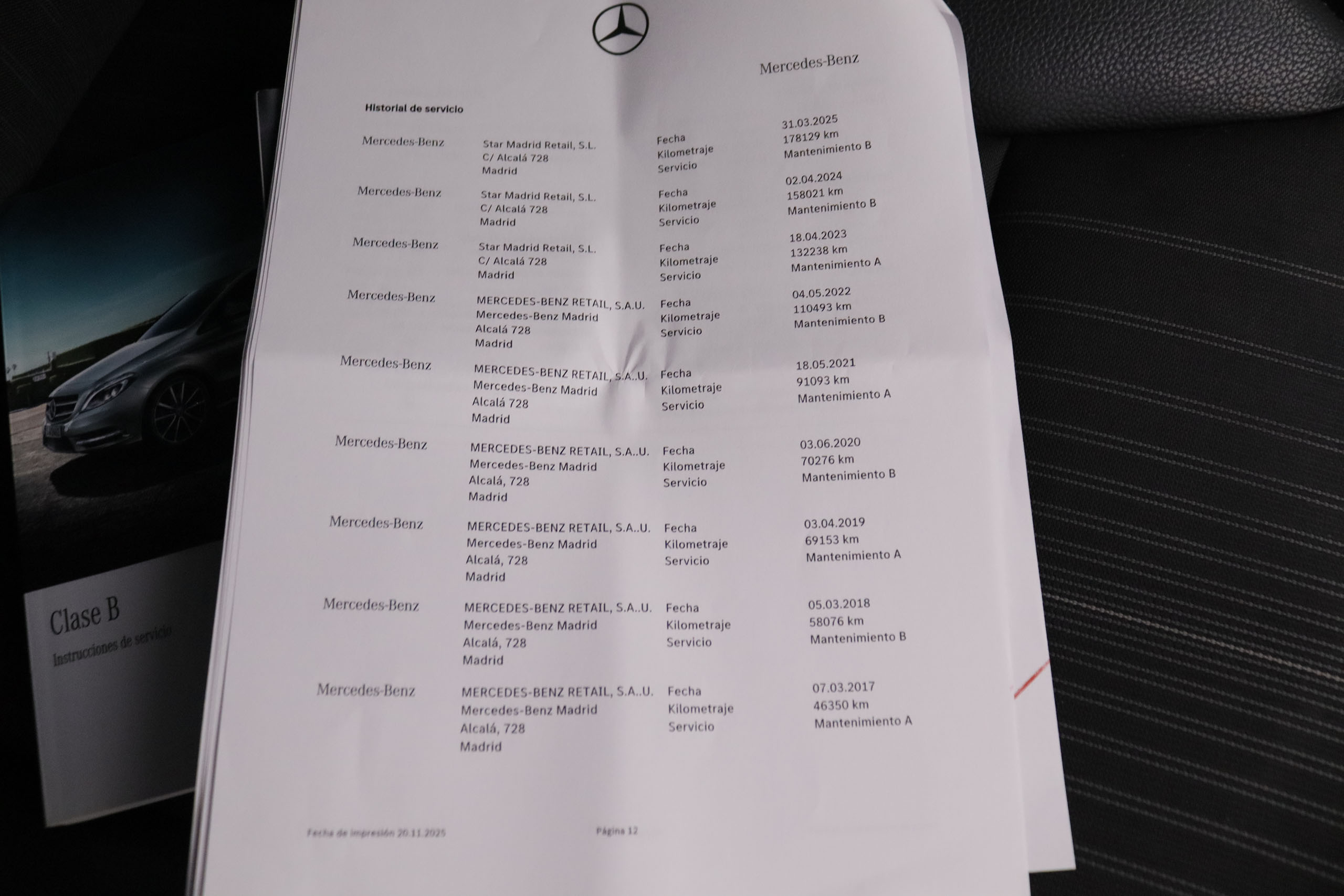 Mercedes-benz B 200 CLASE B 200 CDI SPORT AUTO 136CV 5P # NAVY,BIXENON,PARKTORNIC foto 30