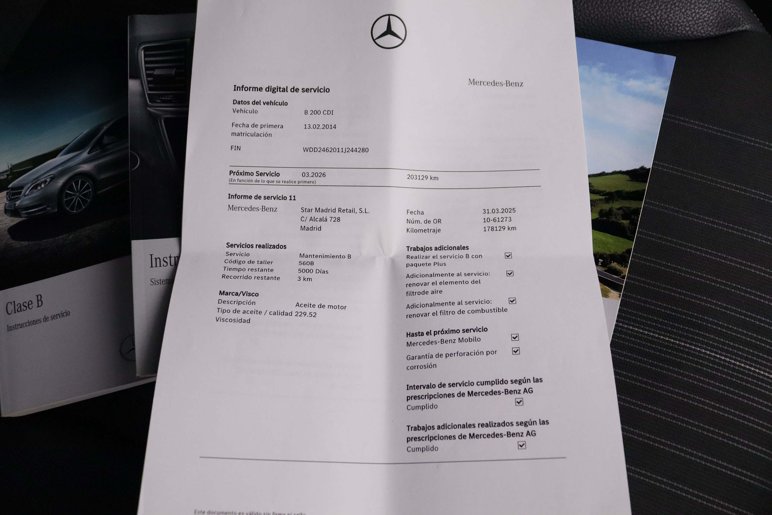 Mercedes-benz B 200 CLASE B 200 CDI SPORT AUTO 136CV 5P # NAVY,BIXENON,PARKTORNIC foto 42