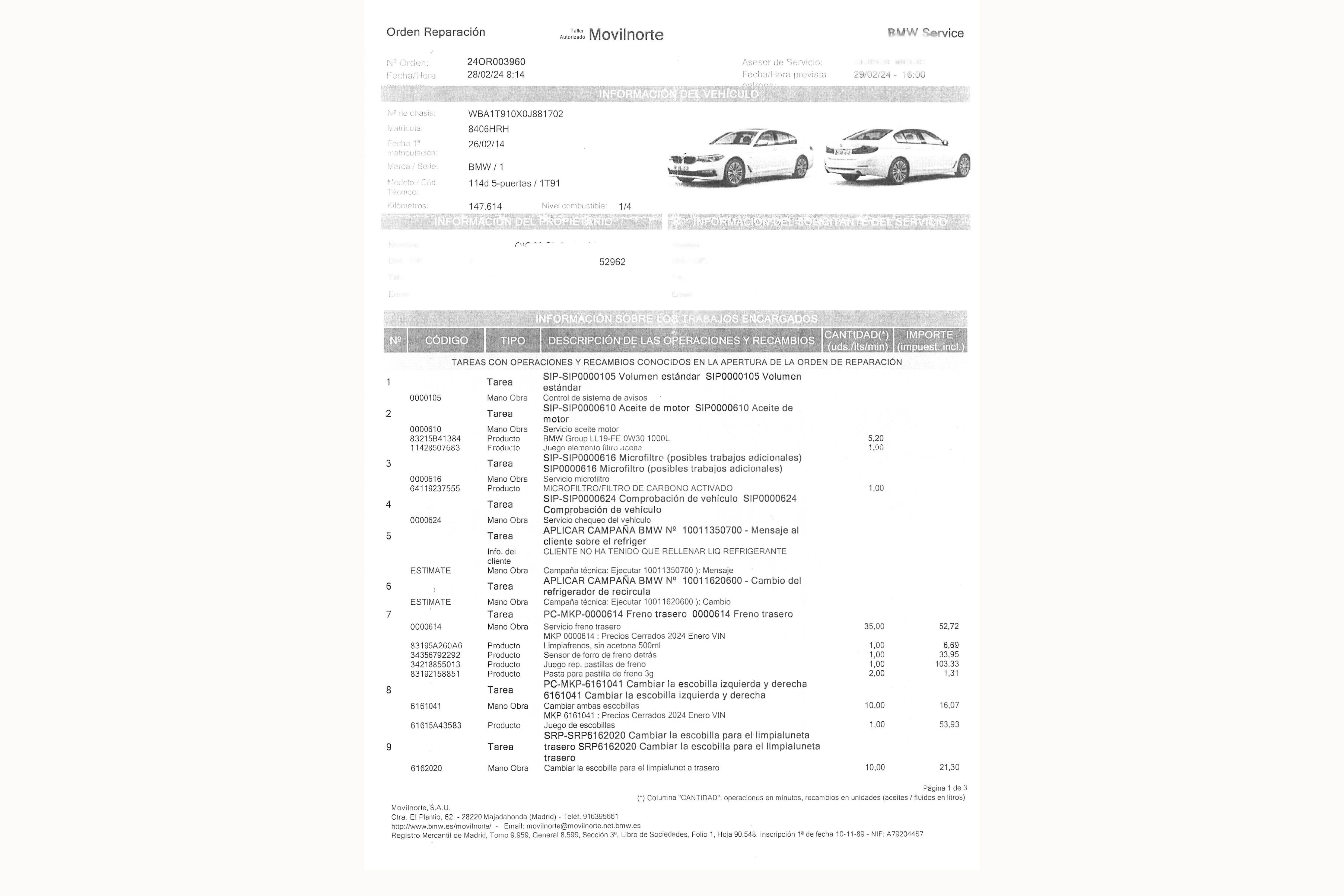 BMW 114 SERIE 1 114D 102CV 5P foto 33