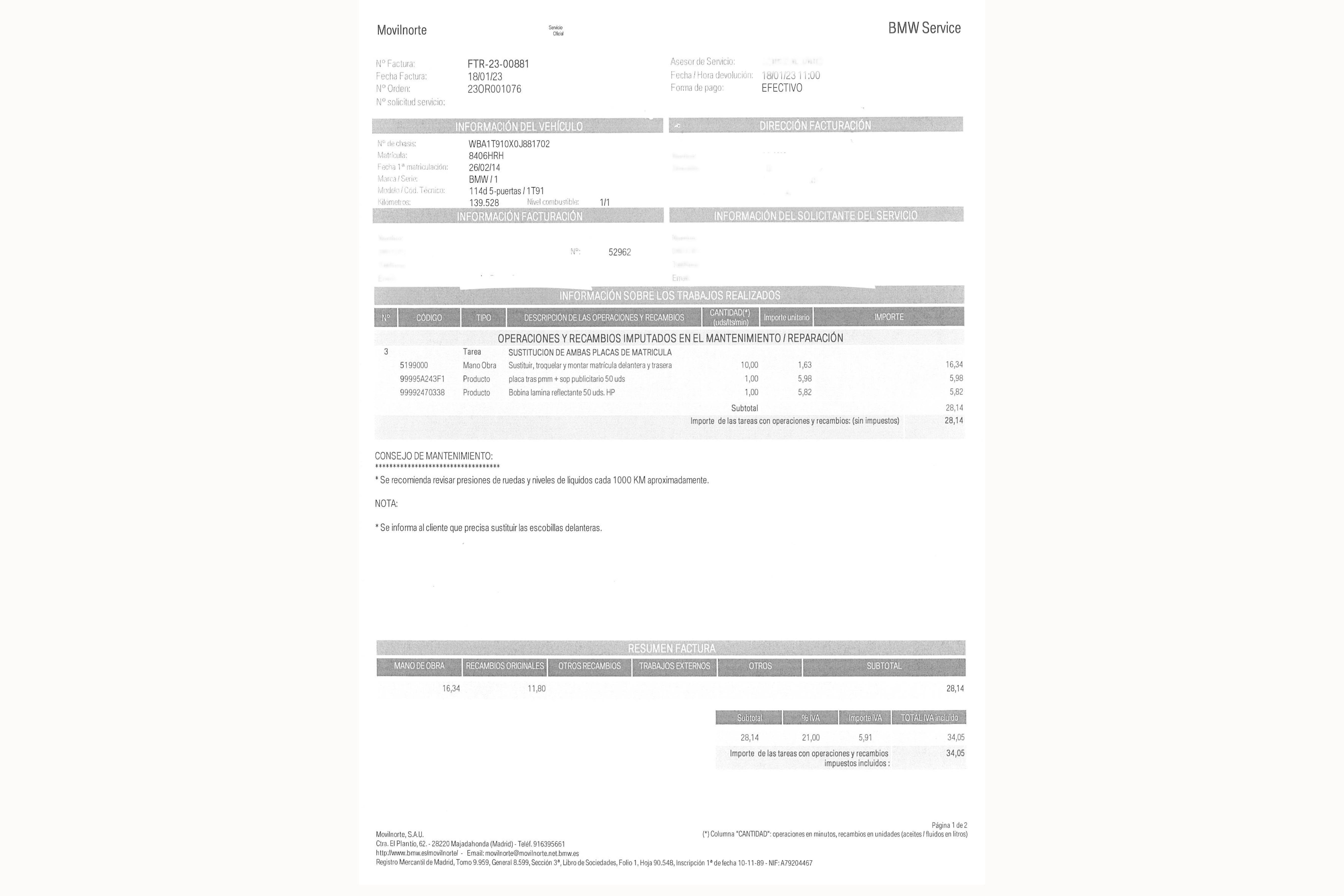 BMW 114 SERIE 1 114D 102CV 5P foto 35