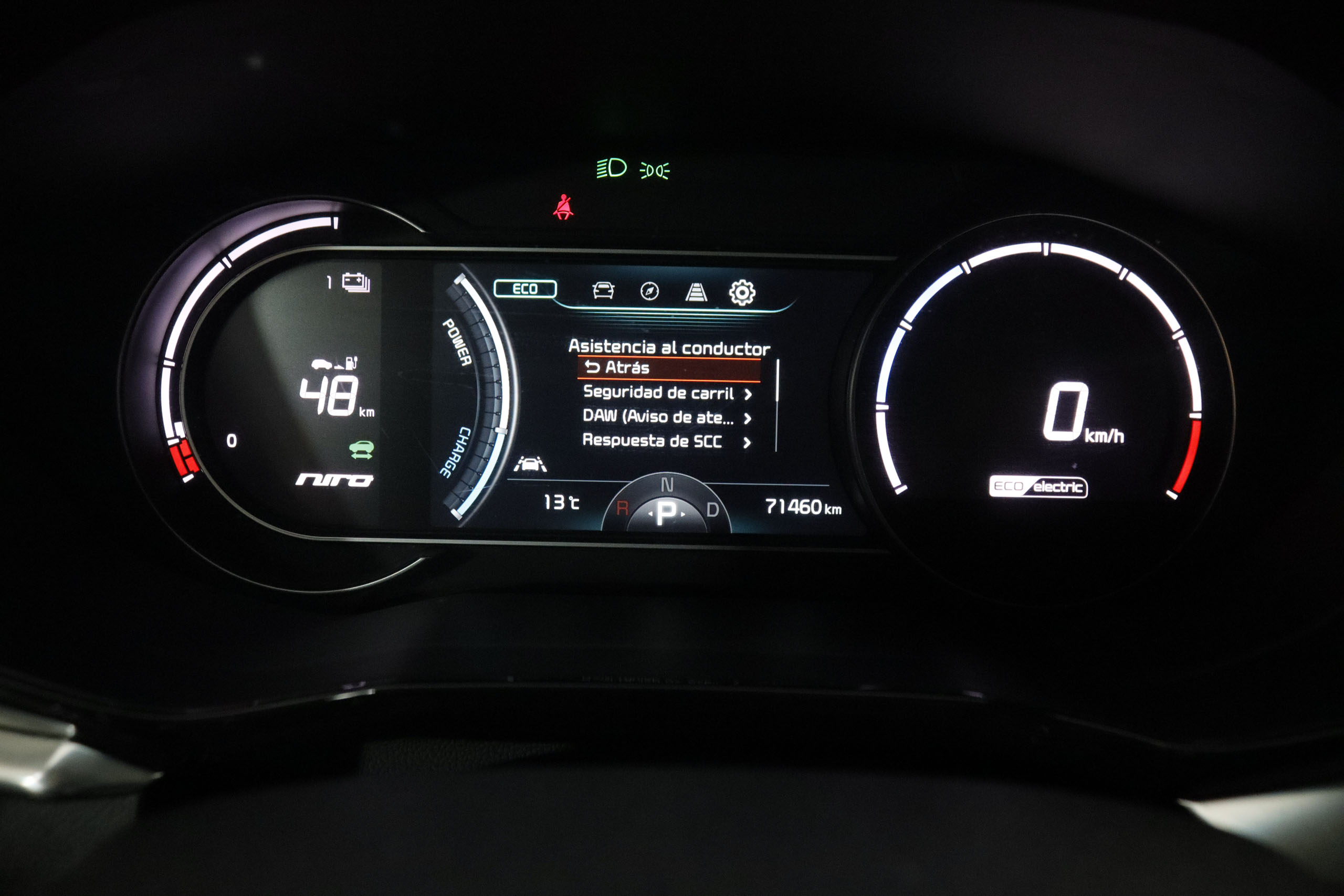 Kia E-NIRO ELECTRICO DRIVE LONG RANGE AUTO 204CV 5P # IVA DEDUCIBLE, NAVY, PARKTRONIC foto 20