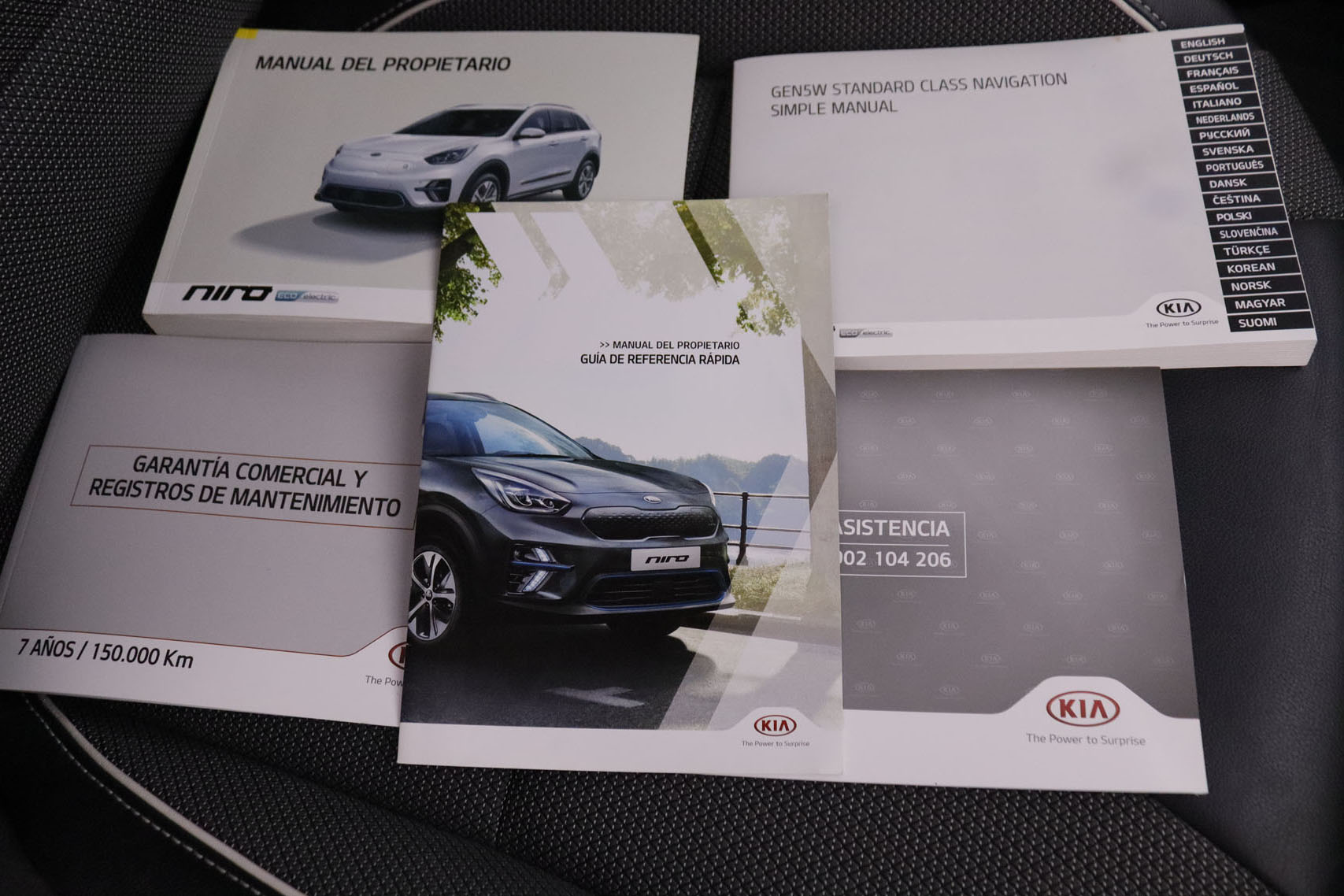 Kia E-NIRO ELECTRICO DRIVE LONG RANGE AUTO 204CV 5P # IVA DEDUCIBLE, NAVY, PARKTRONIC foto 27