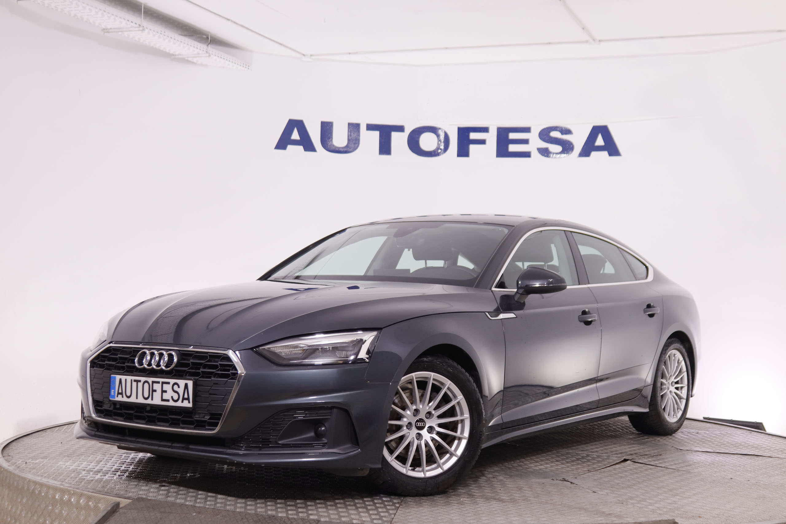 Audi A5 30TDI SPORTBACK AUTO 136CV 5P # IVA DEDUCIBLE, CUERO, NAVY, PARKTRONIC foto 1