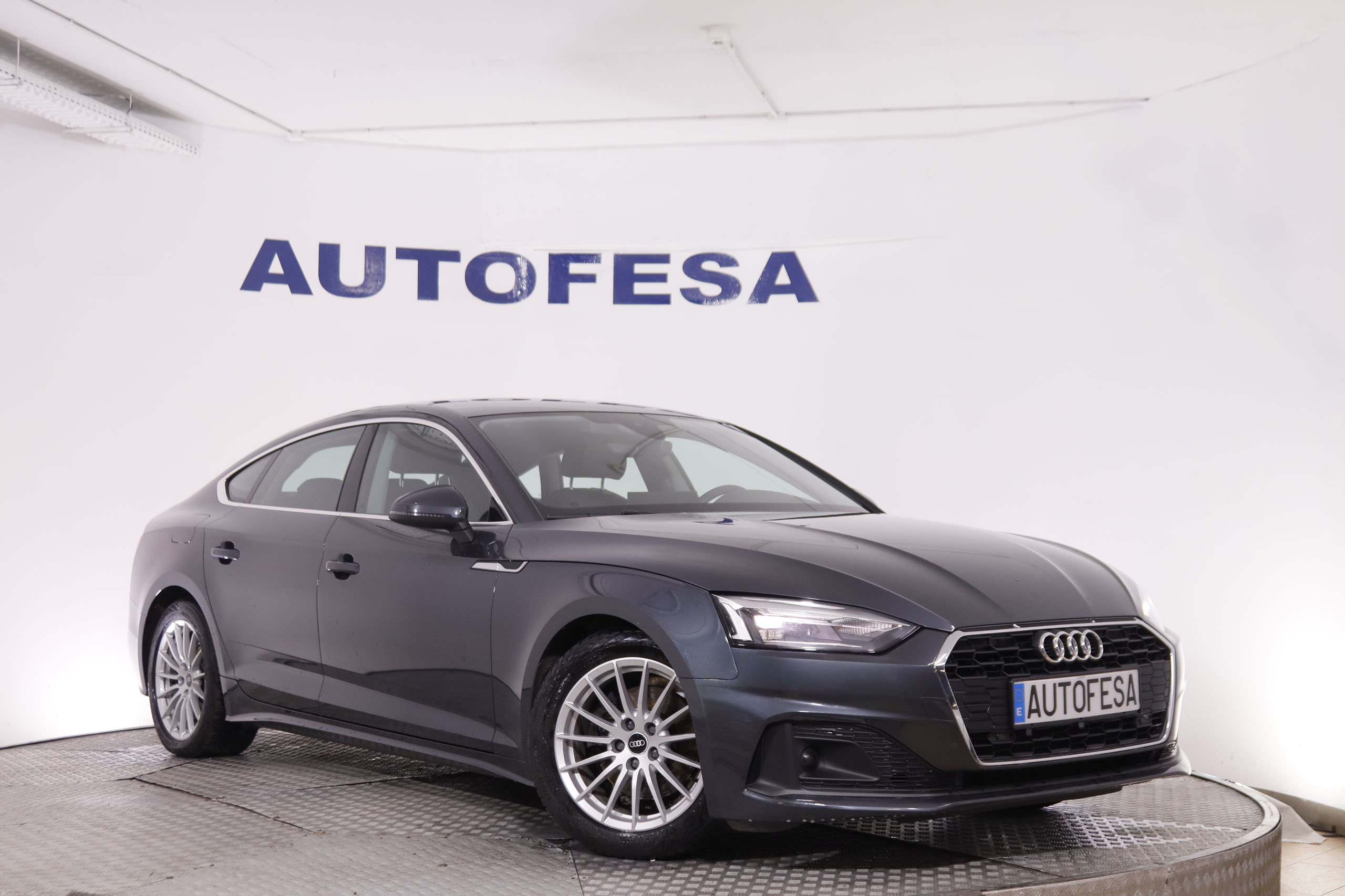 Audi A5 30TDI SPORTBACK AUTO 136CV 5P # IVA DEDUCIBLE, CUERO, NAVY, PARKTRONIC foto 3